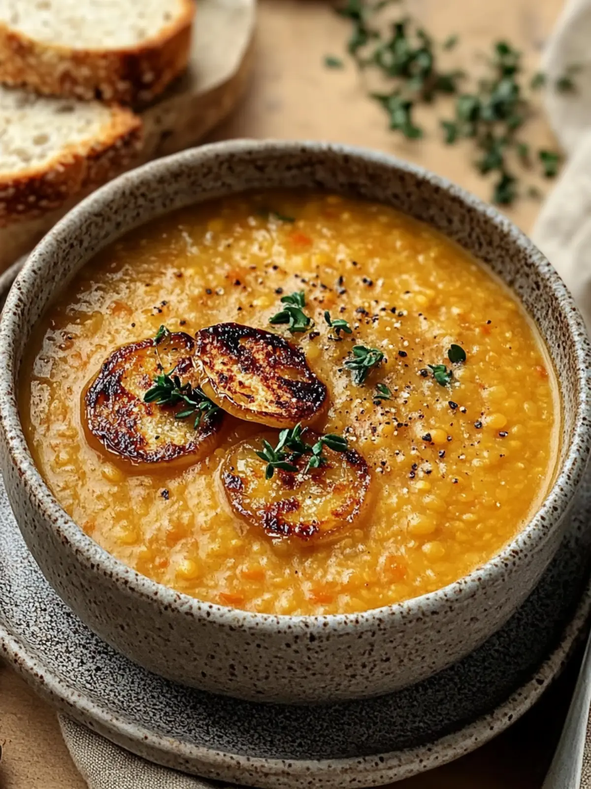 Caramelized Onion Red Lentil Soup – Cozy Family Comfort Food 5 Caramelized Onion Red Lentil Soup – A Cozy, Nutritious Family Favorite
