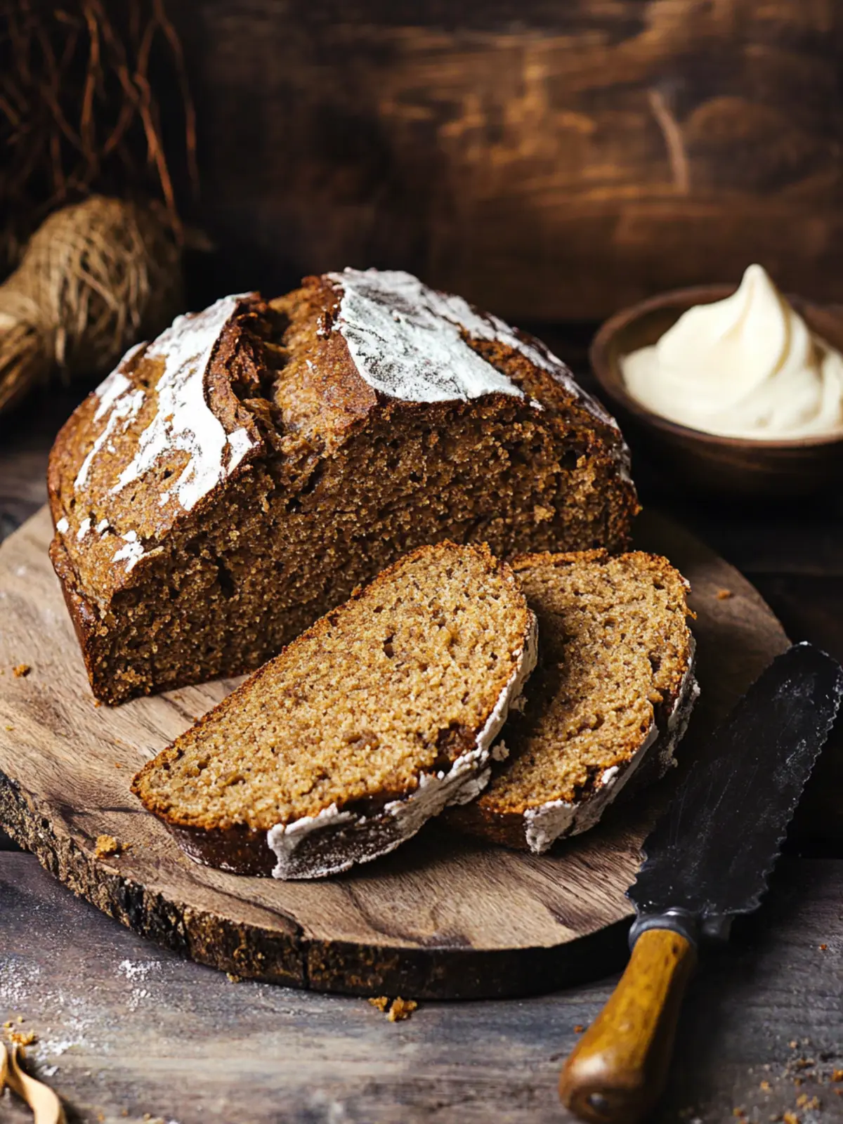 Rustic Molasses Brown Soda Bread for Cozy Home Baking 5 Molasses Brown Soda Bread