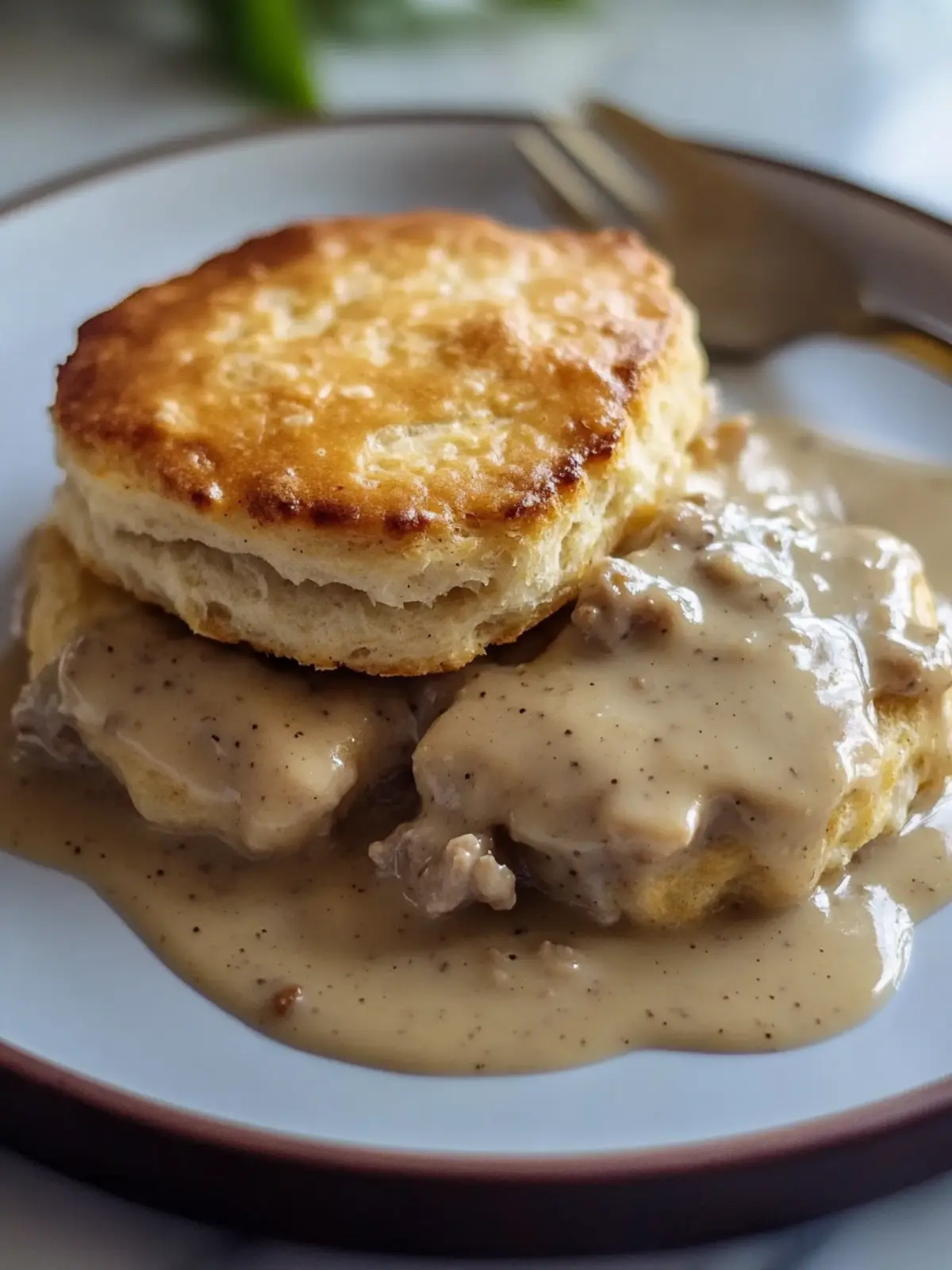Tangy Mustard and Maple Pork Gravy: A Breakfast Game Changer 2 Tangy Mustard and Maple Pork Gravy for Breakfast Biscuits