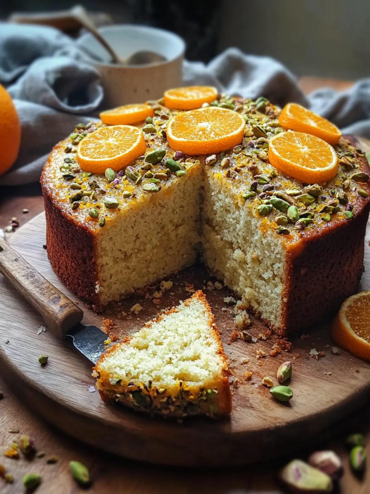Orange Cardamom Pistachio Tea Cake for a Cozy Afternoon Treat 5 Orange Cardamom Pistachio Tea Cake