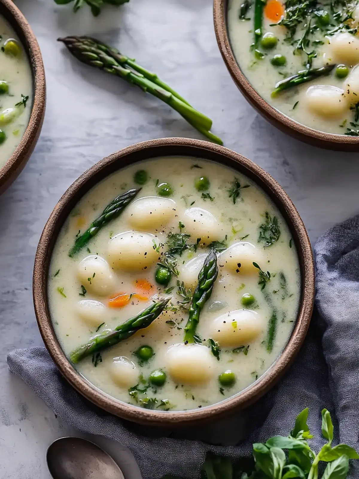 Creamy Comforting Asparagus Gnocchi Soup for Cozy Nights 3 Comforting Asparagus Gnocchi Soup