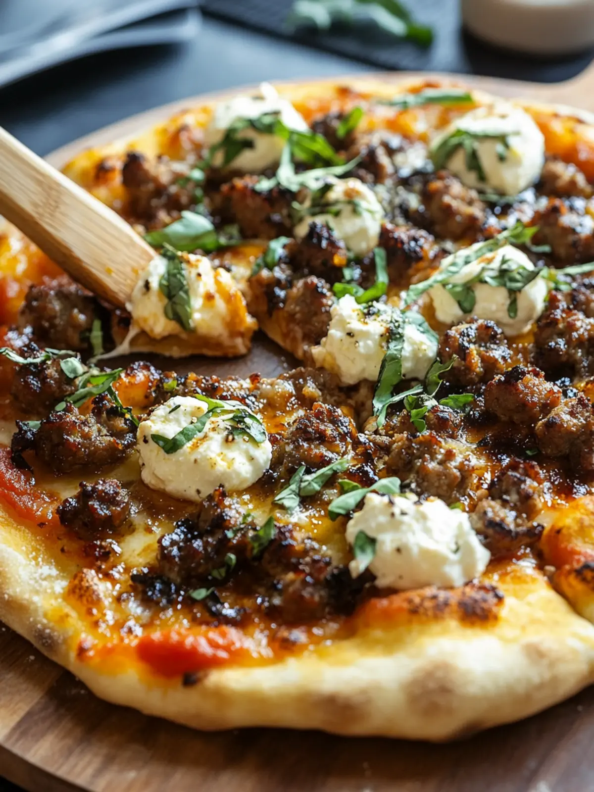 Savor Sausage Ricotta Honey Hot Pizza in 5 Easy Steps 3 Sausage Ricotta Honey Hot Pizza in 5 Easy Steps for the Ultimate Sweet-Heat Slice