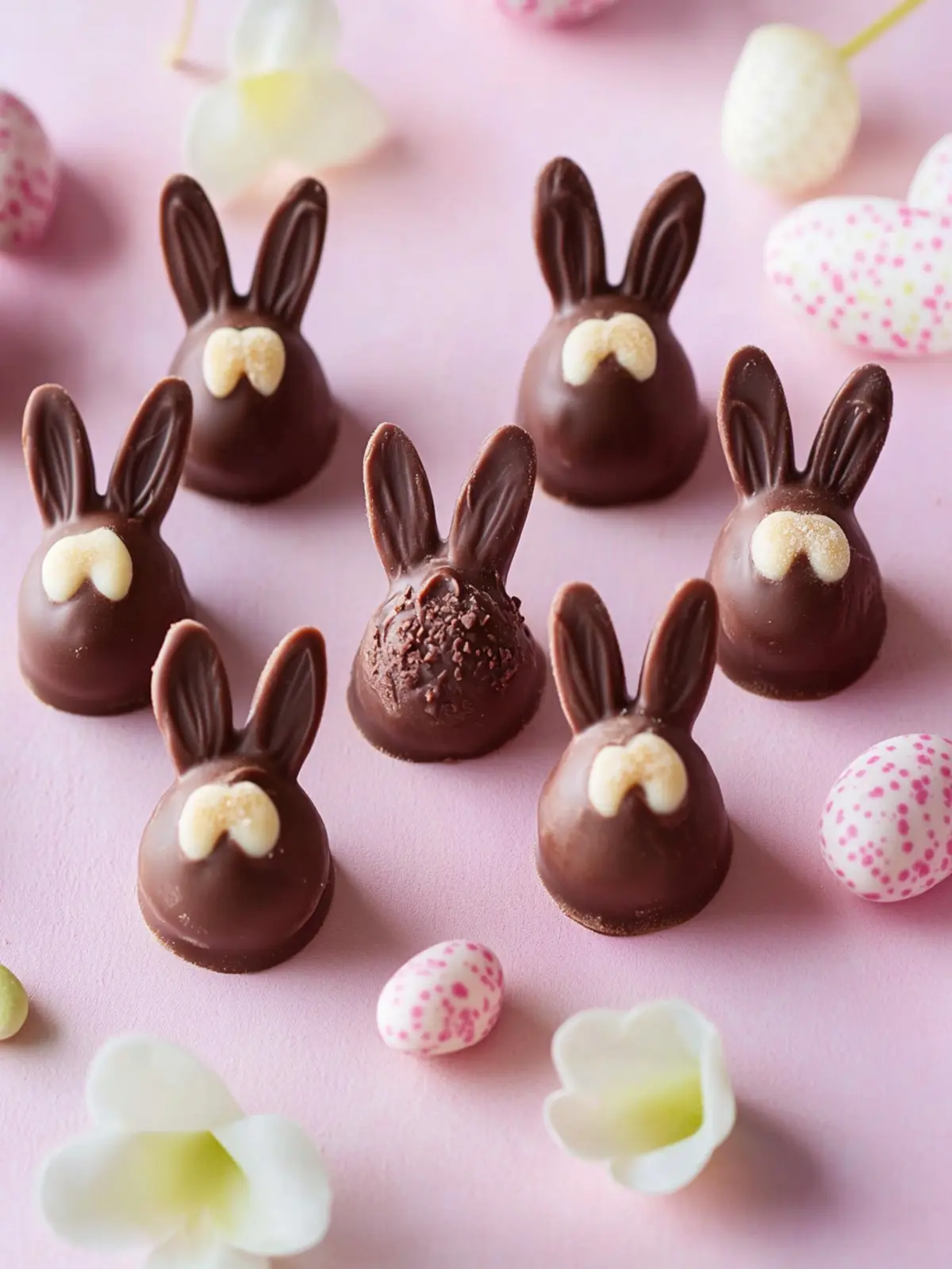 Bunny-Shaped Chocolate Truffles: Irresistible Easter Delight 4 Bunny-Shaped Chocolate Truffles: A Sweet Treat for Easter and Beyond
