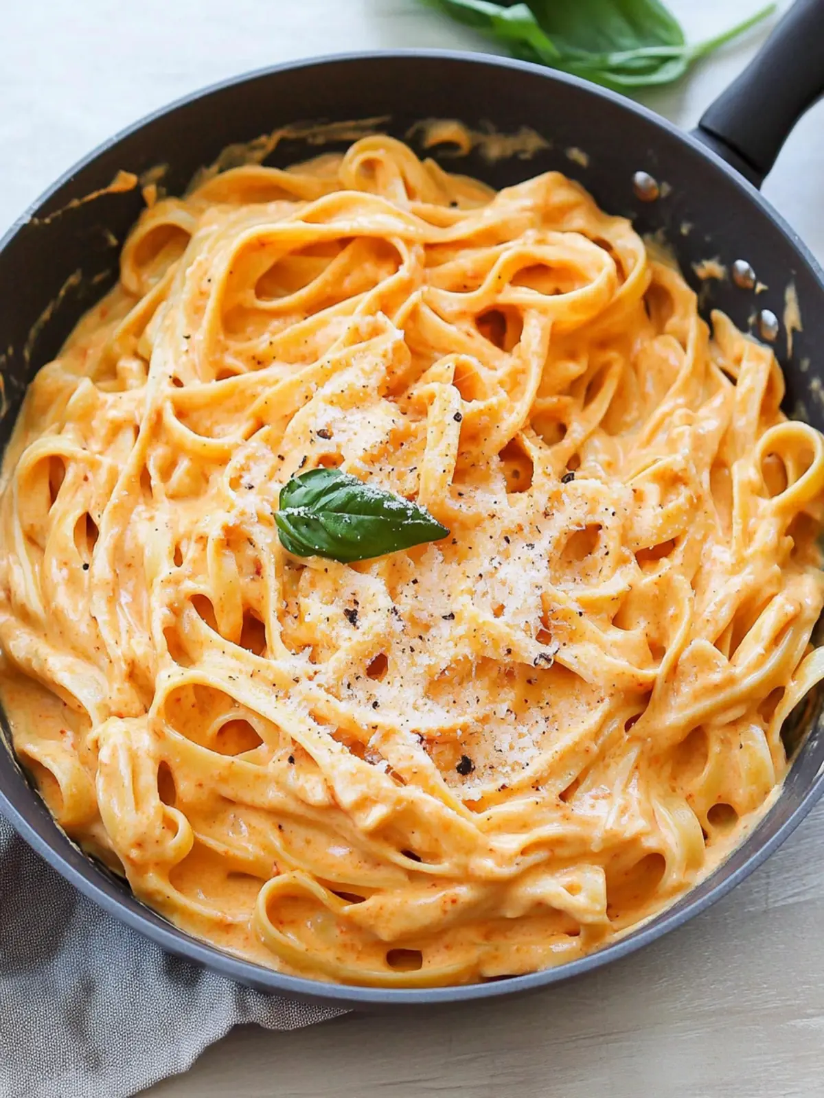 Creamy Red Pepper Alfredo Pasta That's Pure Comfort Bliss 5 Creamy Red Pepper Alfredo Pasta