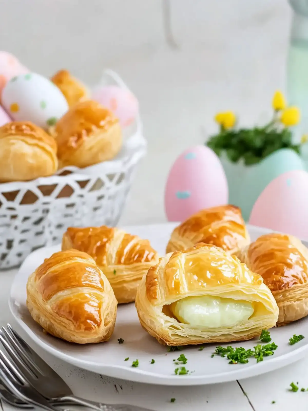Easter Puff Pastry Eggs for a Whimsical Brunch Delight 2 Easter Puff Pastry Eggs