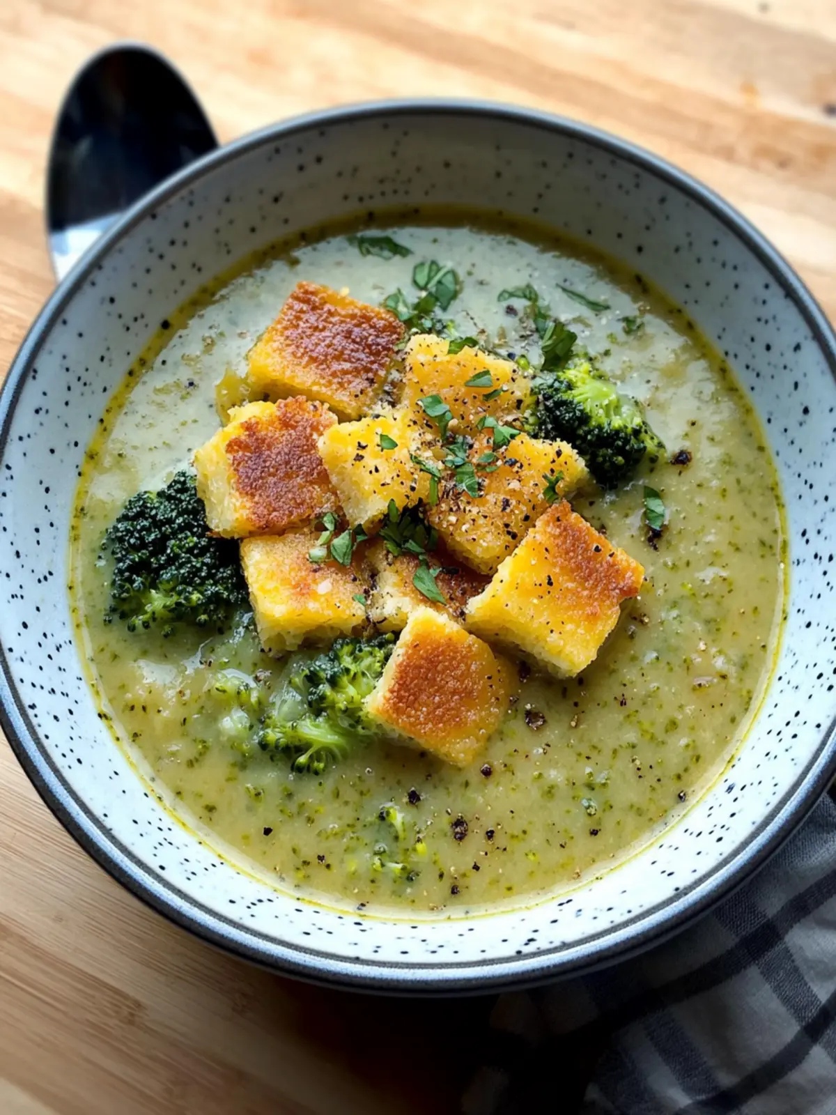 Delicious Vegetarian Broccoli-Cheddar Soup for Cozy Nights 2 Vegetarian Broccoli-Cheddar Soup