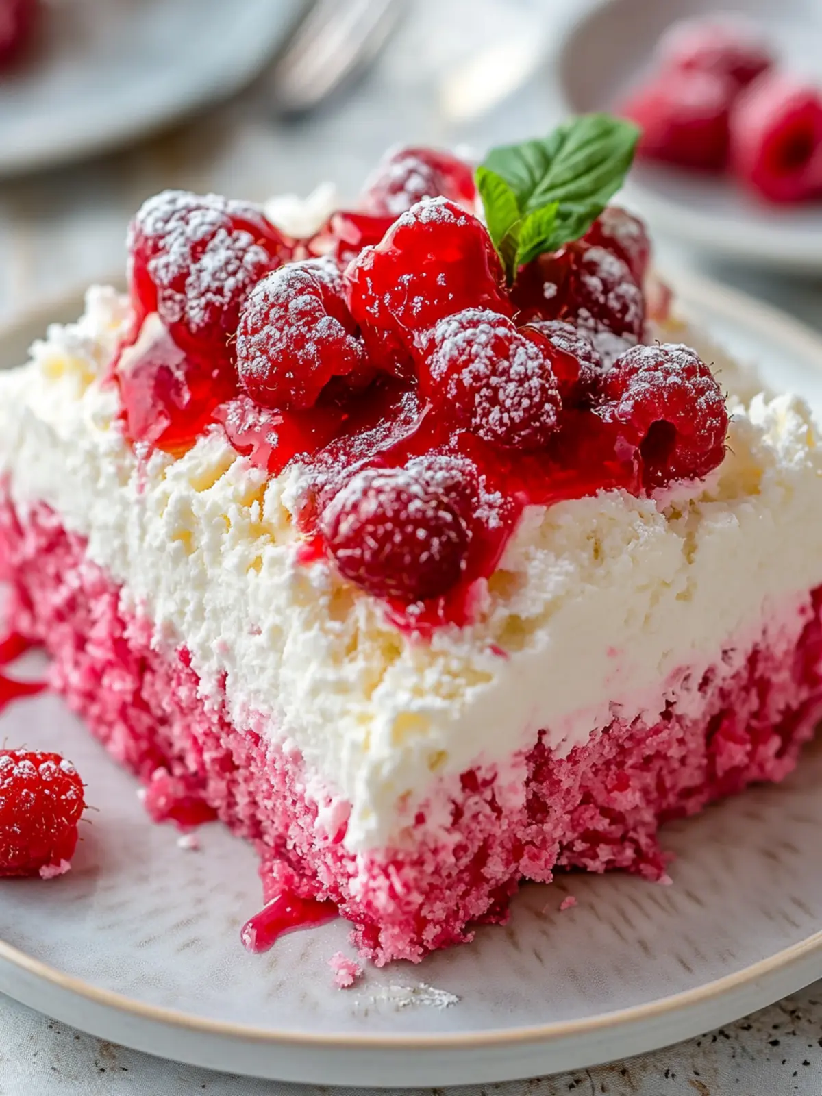 Raspberry Zinger Poke Cake: Your New Favorite Retro Delight 4 Raspberry Zinger Poke Cake