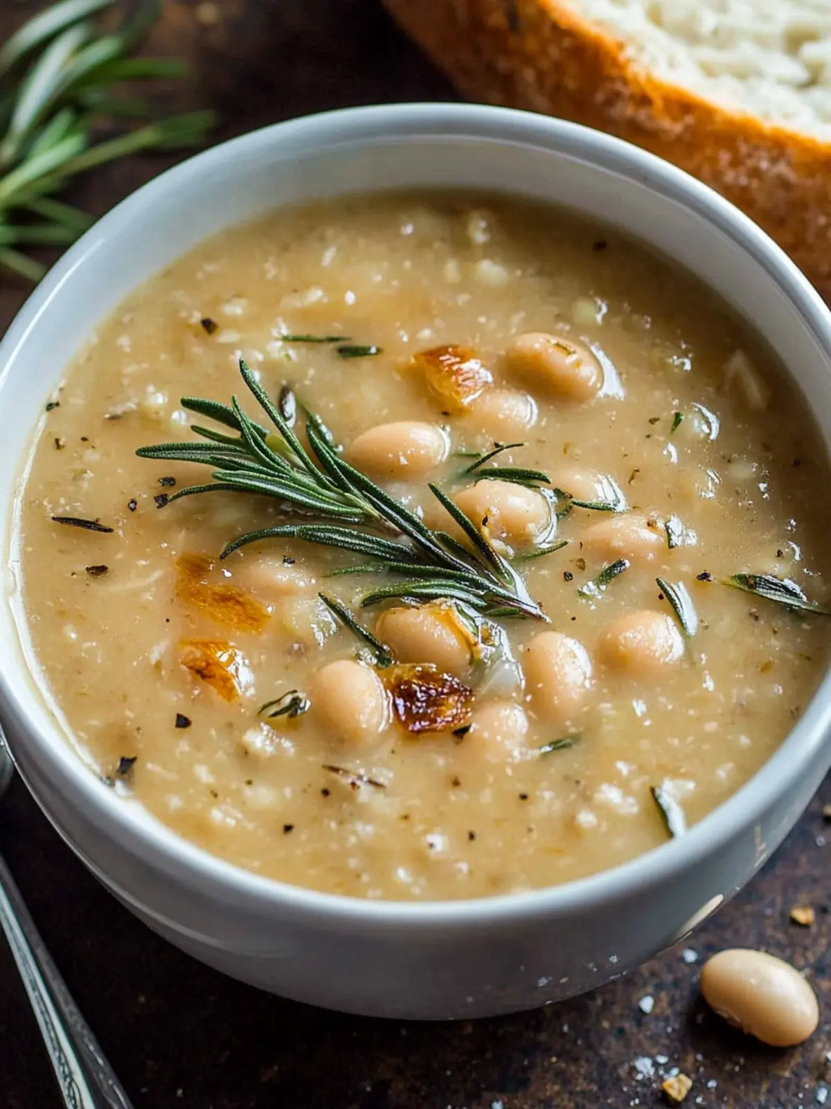Cozy Up with Rosemary Roasted Garlic Bean Soup Delight 5 Rosemary Roasted Garlic Bean Soup