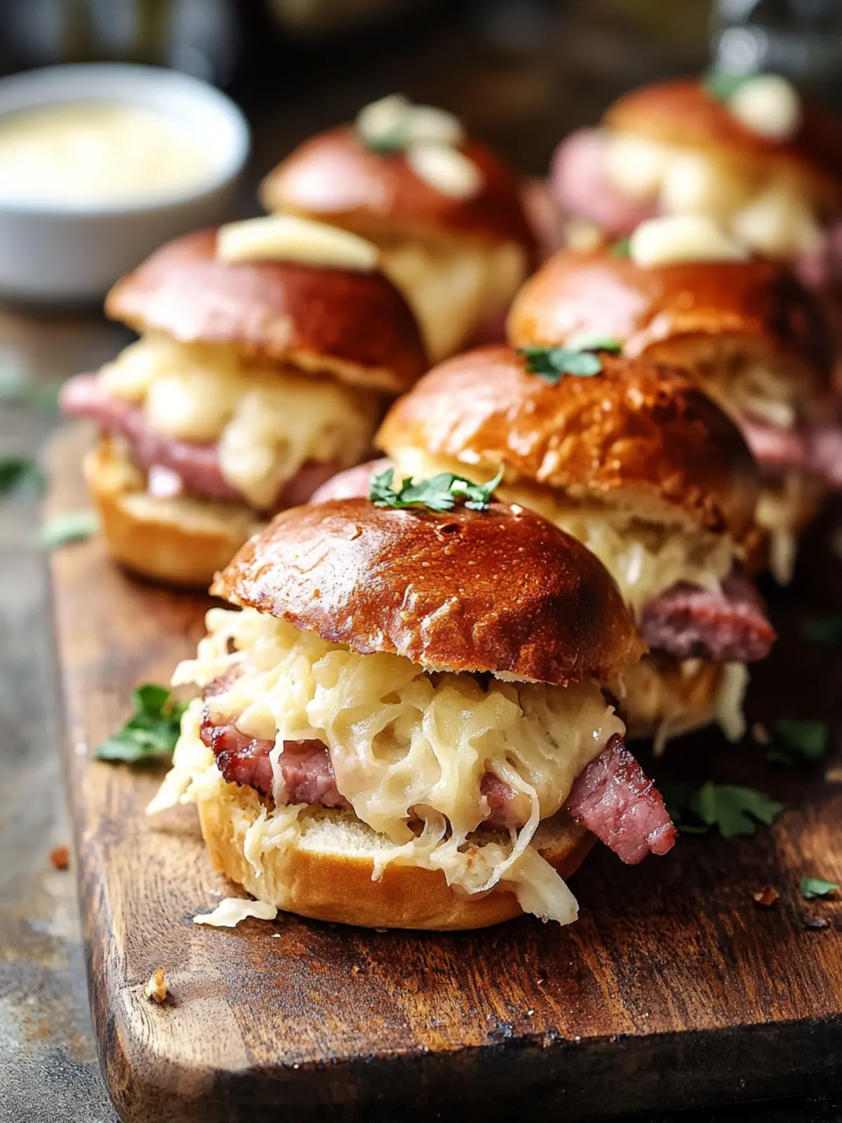 Irresistible Mini Reuben Sliders Perfect for Your Party Menu 3 Mini Reuben Sliders