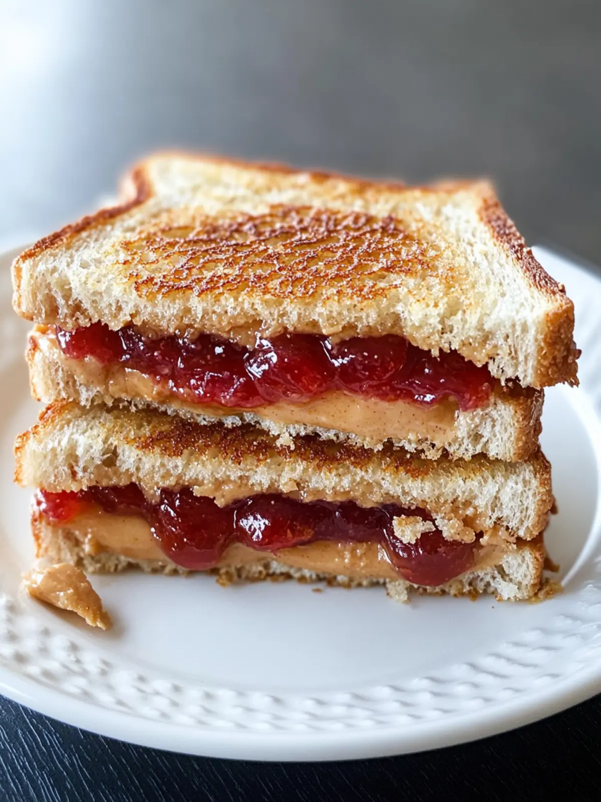 Fried Peanut Butter and Jelly Sandwich: A Crispy Sweet Delight 3 Fried Peanut Butter and Jelly Sandwich