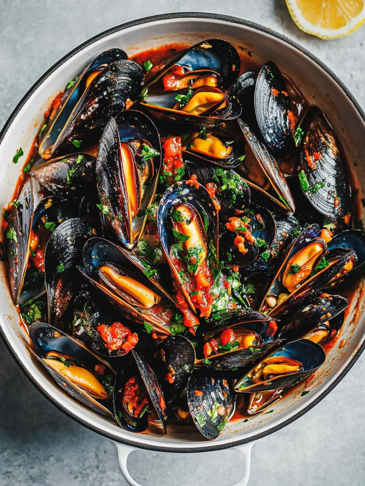 Savory Chilli Mussels in Spicy Tomato Broth Under 30 Minutes 4 Chilli Mussels