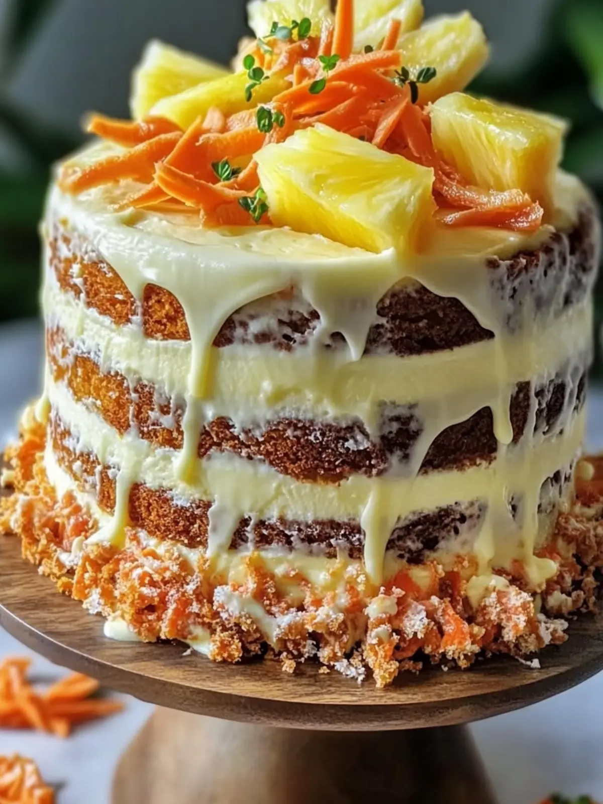 Moist Hawaiian Carrot Pineapple Cake for a Tropical Escape 4 Hawaiian Carrot Pineapple Cake
