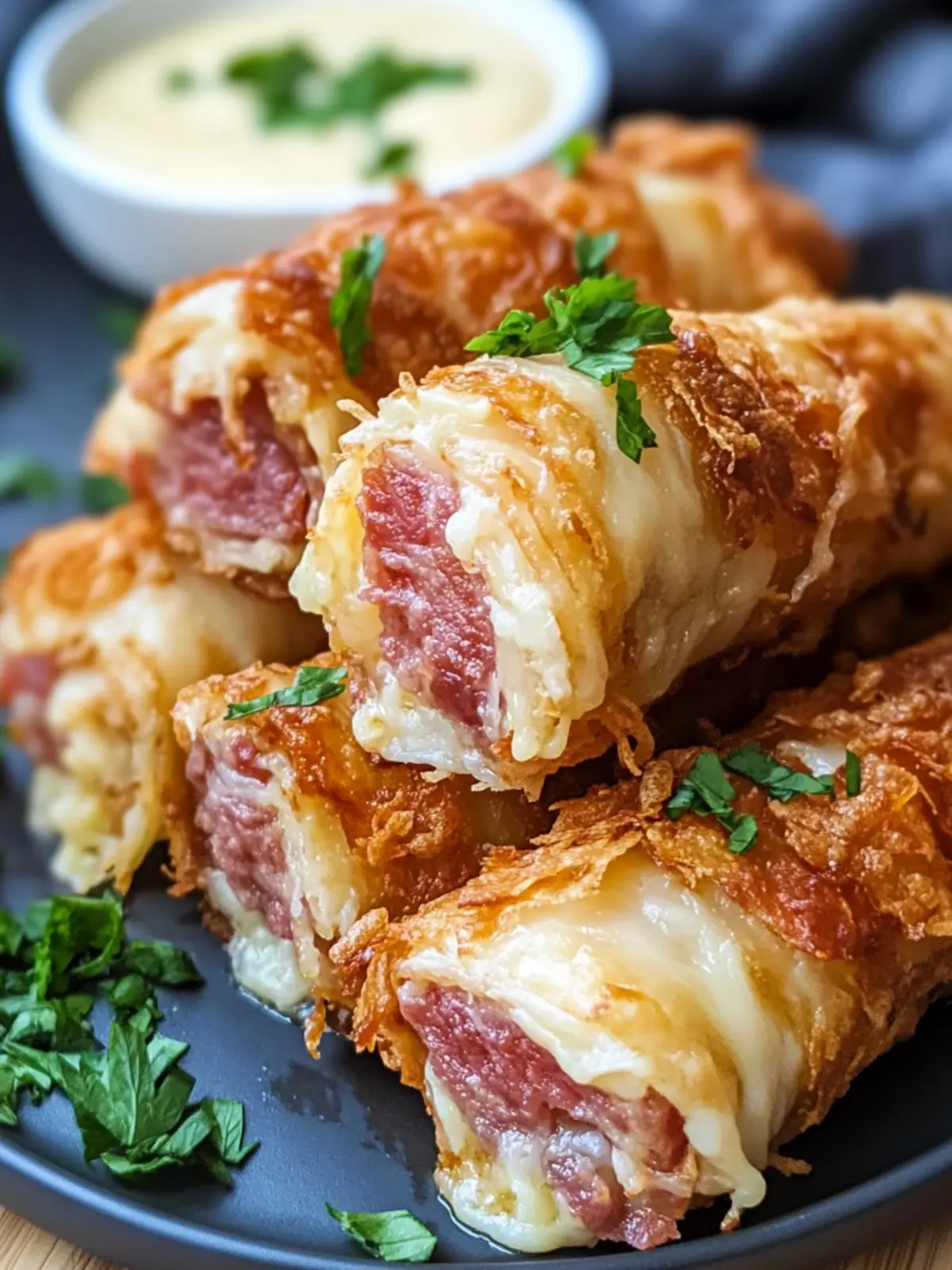 Keto Crispy Reuben Roll-Ups: Your New Favorite Low-Carb Snack 3 Keto Crispy Reuben Roll-Ups