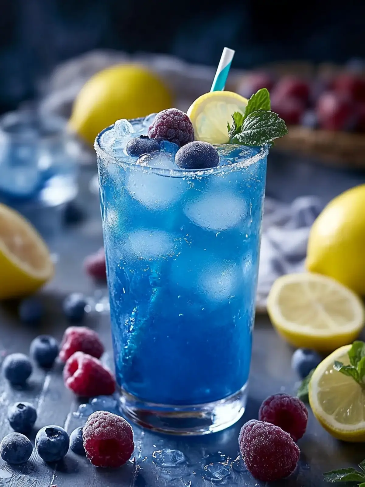 Delicious Blue Raspberry Lemonade That's Perfect for Summer Fun 4 Blue Raspberry Lemonade