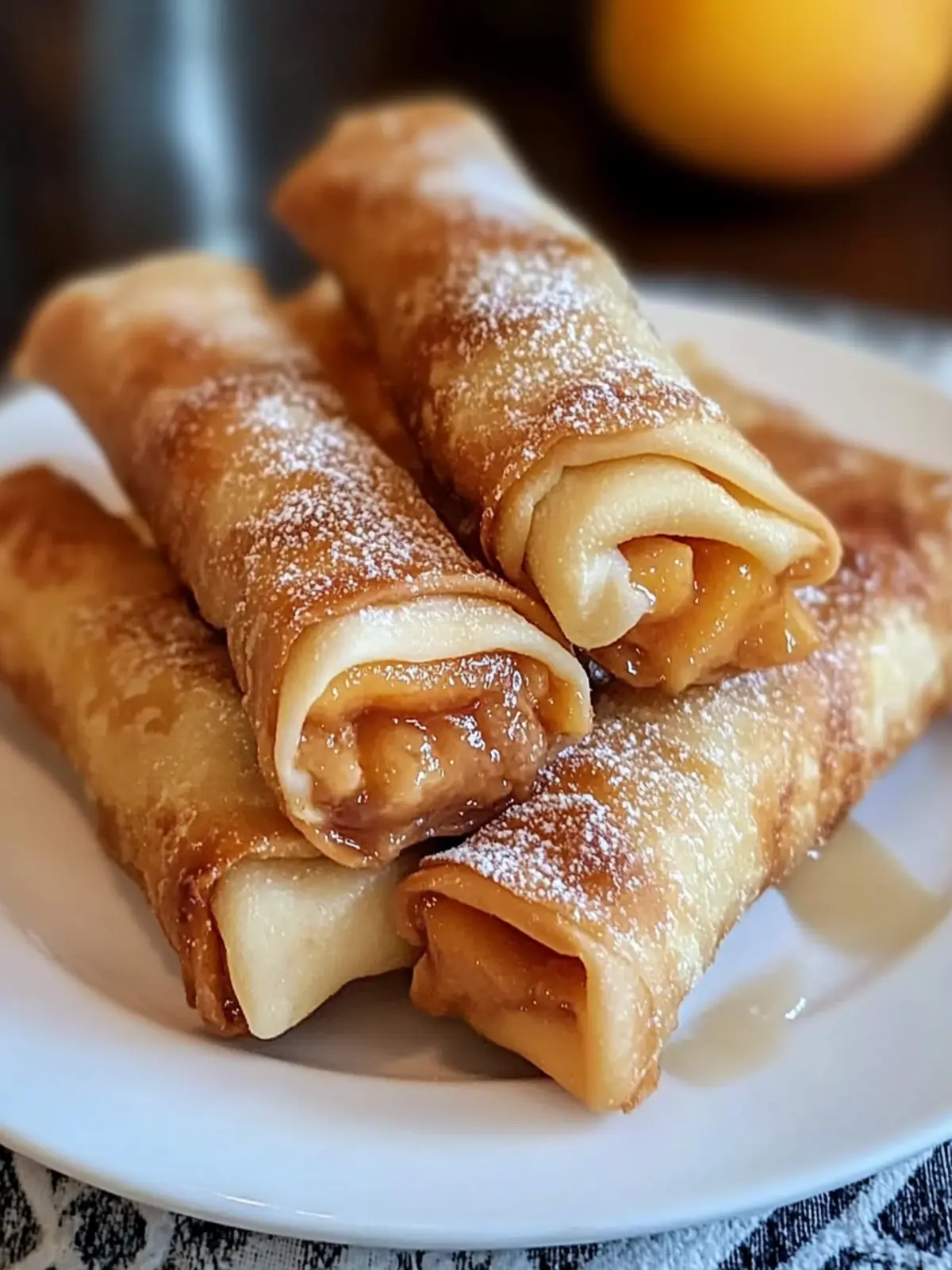 Peach Cobbler Egg Rolls Recipe: Crisp, Sweet Summer Bliss 2 Peach Cobbler Egg Rolls Recipe