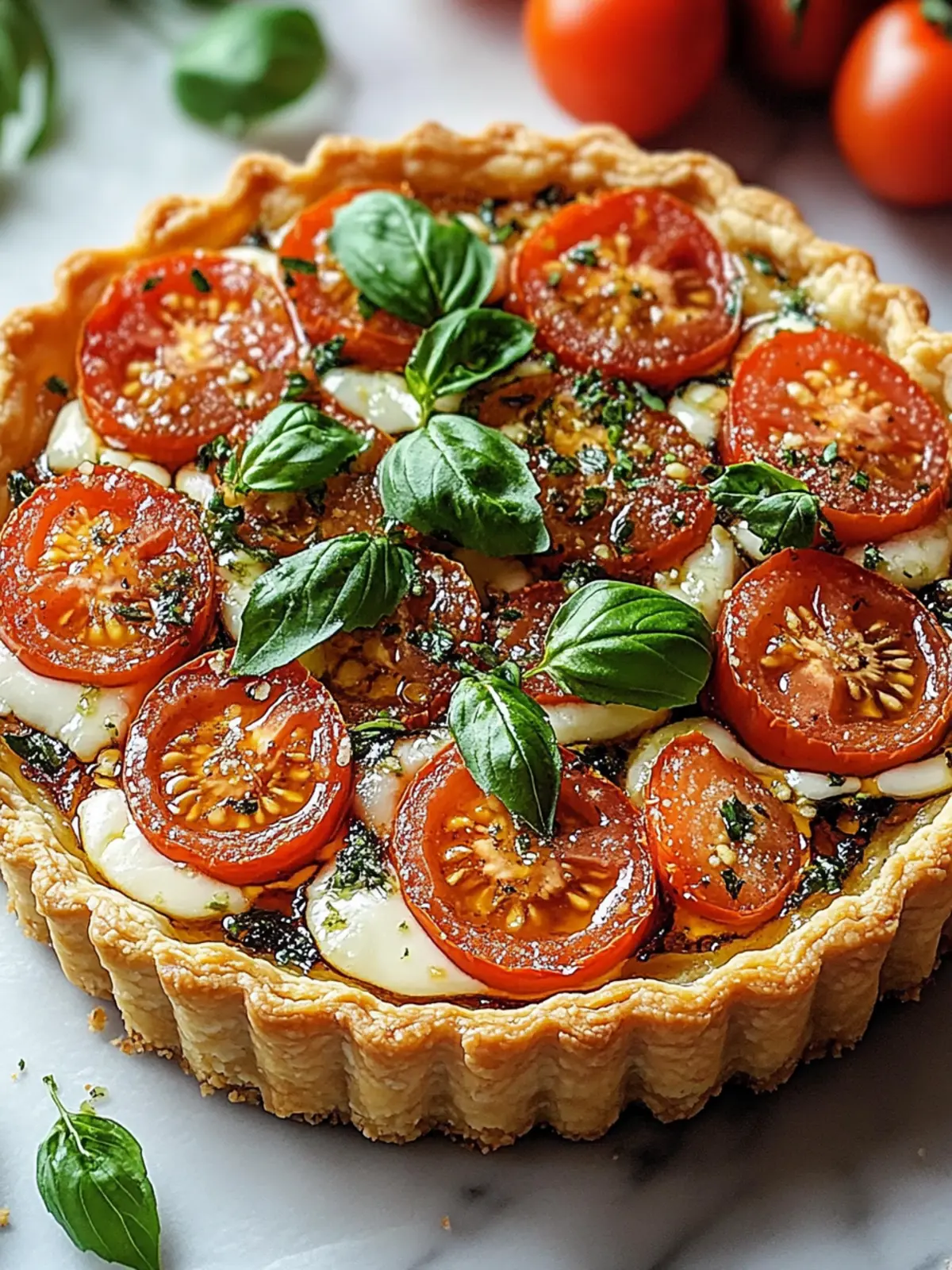 Savory Tomato Basil Tart Delight Your New Favorite Comfort Food 2 Savory Tomato Basil Tart Delight
