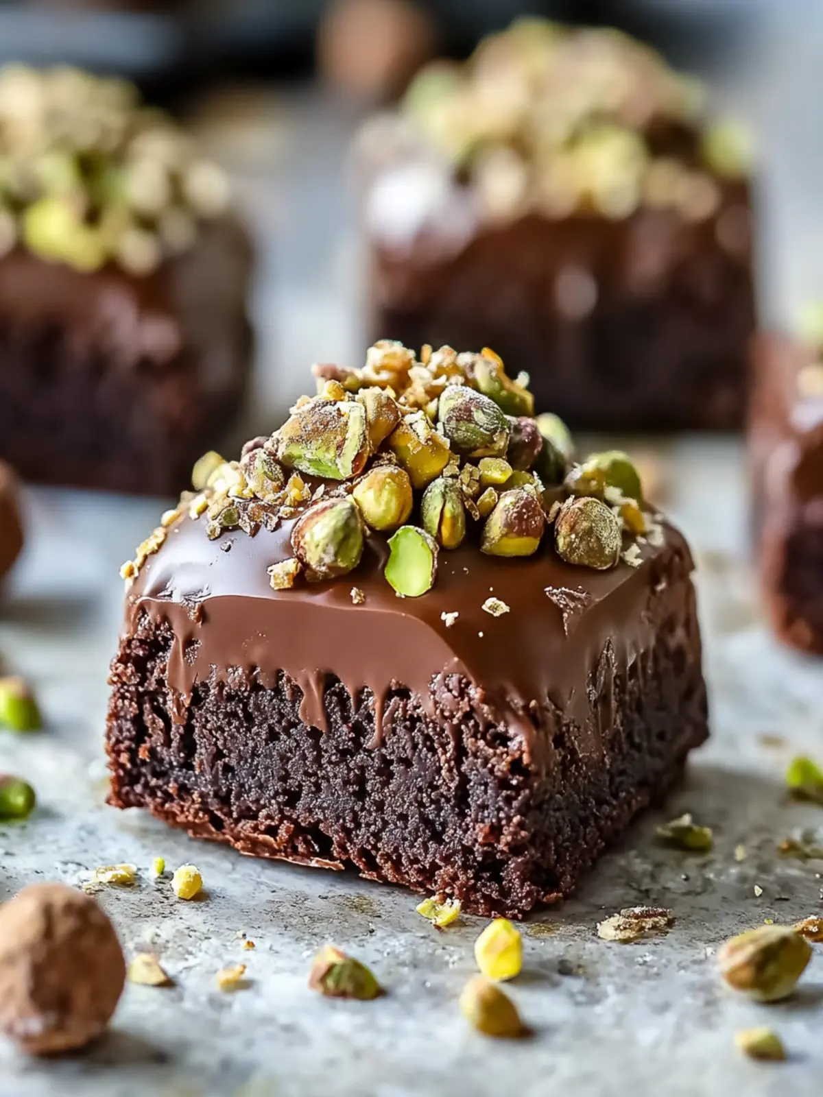 Pistachio Ferrero Rocher Brownies Recipe You’ll Crave Forever 3 Pistachio Ferrero Rocher Brownies Recipe You’ll Crave Forever