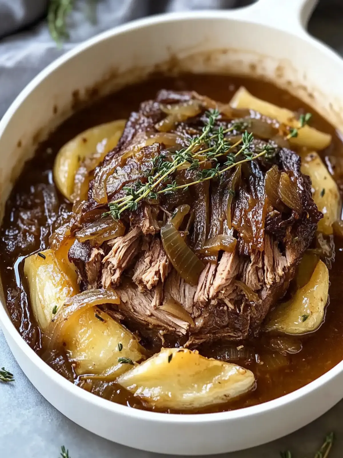 Comforting French Onion Pot Roast for Hearty Family Dinners 5 Comforting French Onion Pot Roast