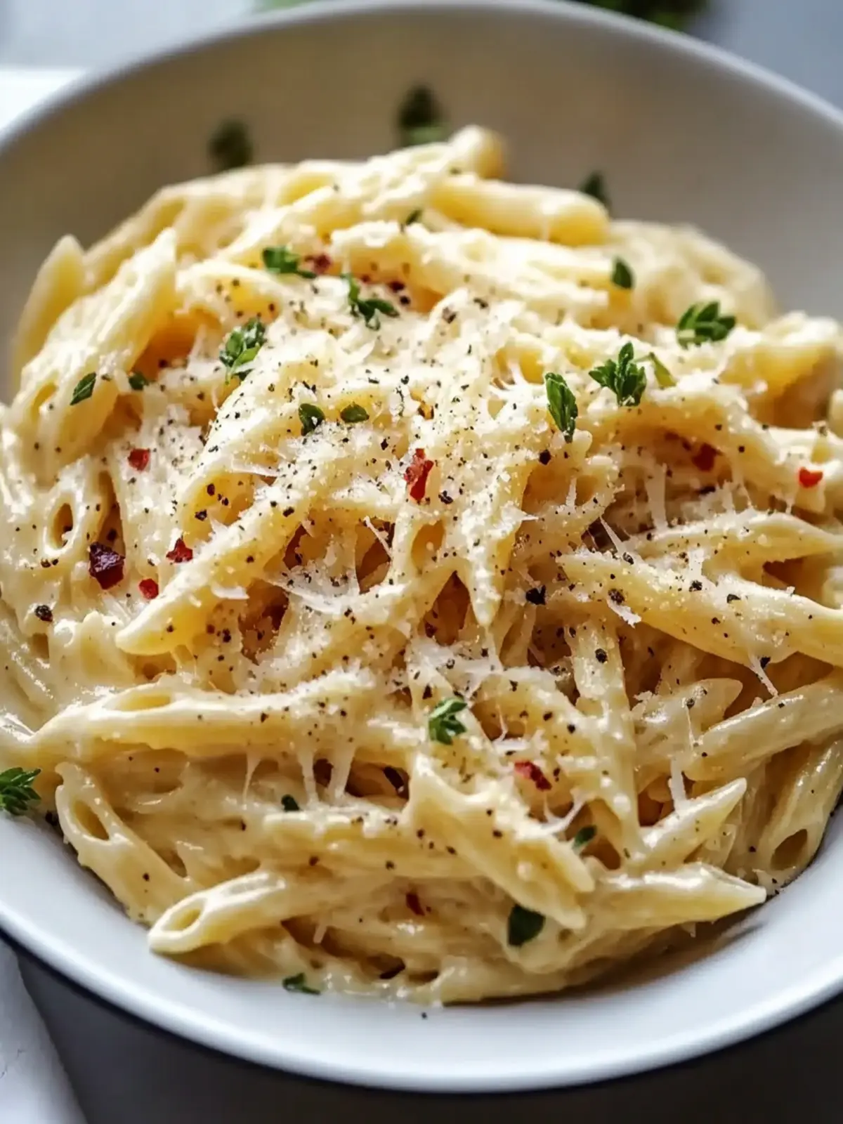 One Pot Creamy Garlic Pasta Ready in Just 20 Minutes! 5 One Pot Creamy Garlic Pasta (Just 20 Minutes!)