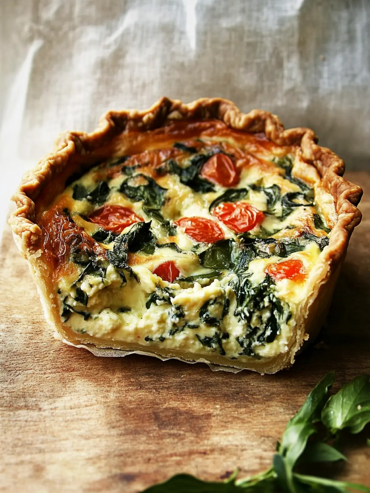 Tartine's Quiche: Silky Custard Without Cheese! 2 Tartine’s Quiche