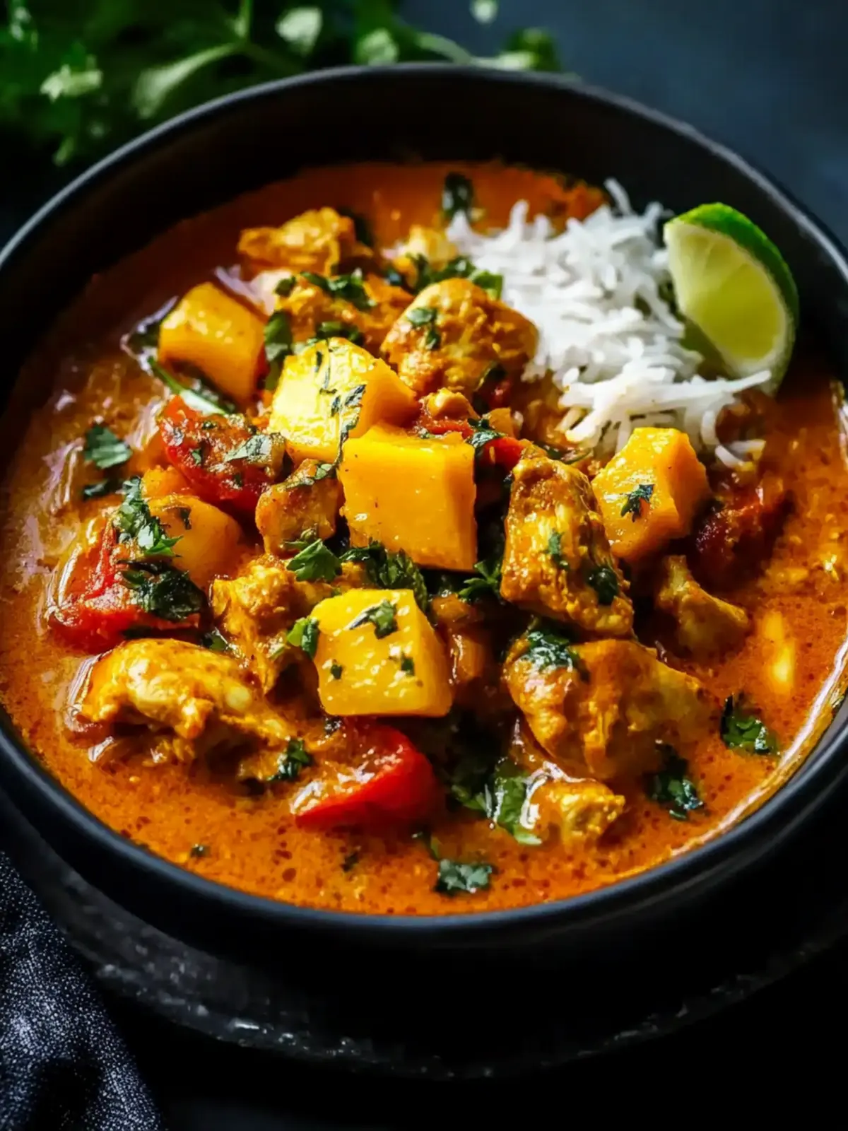 Mango Chicken Curry That Transforms Dinner into a Tropical Escape 4 Mango Chicken Curry