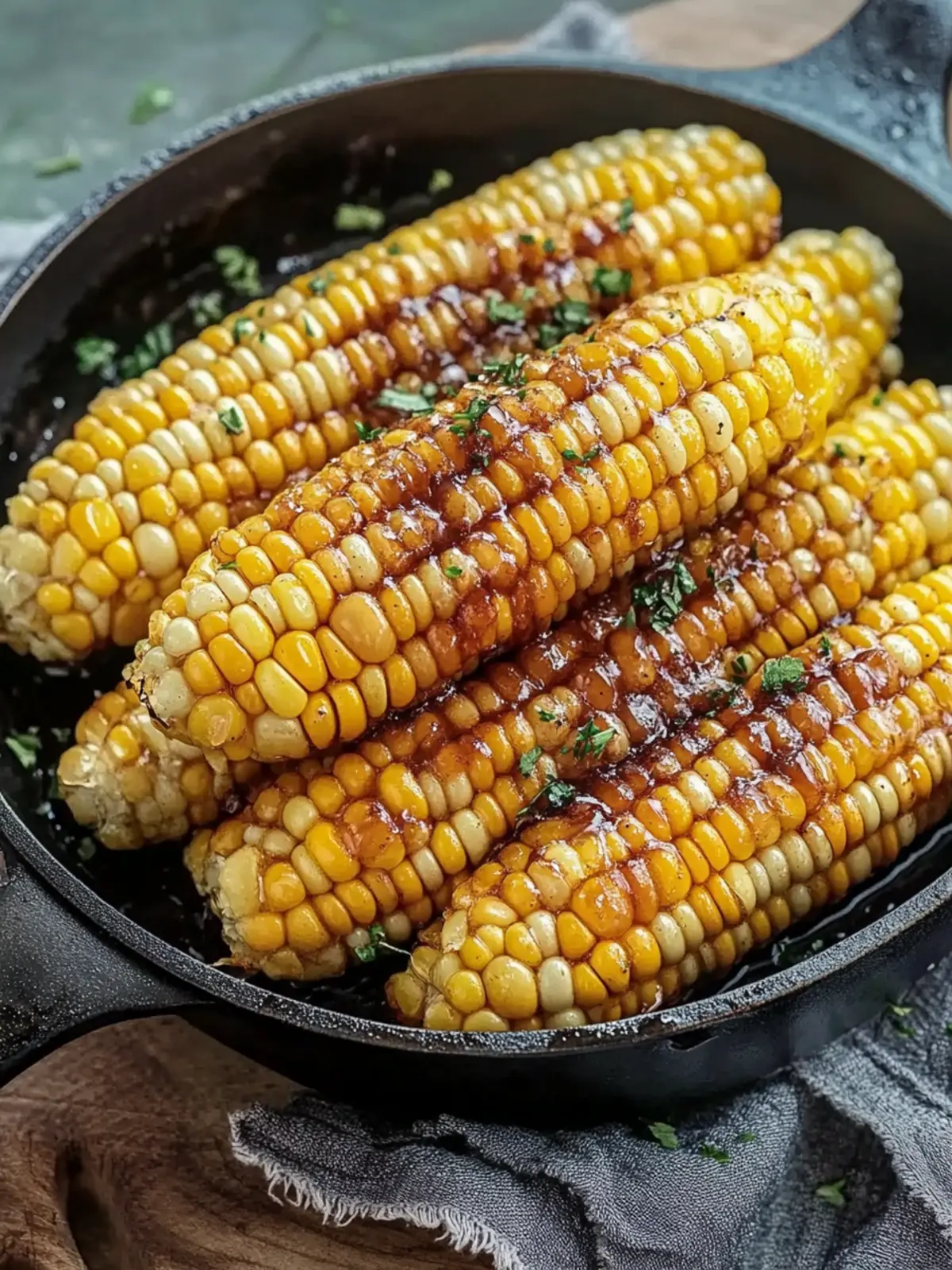 Savory Easy Skillet Corn Recipe with Honey Butter for Fall 2 Easy Skillet Corn Recipe with Honey Butter for Fall