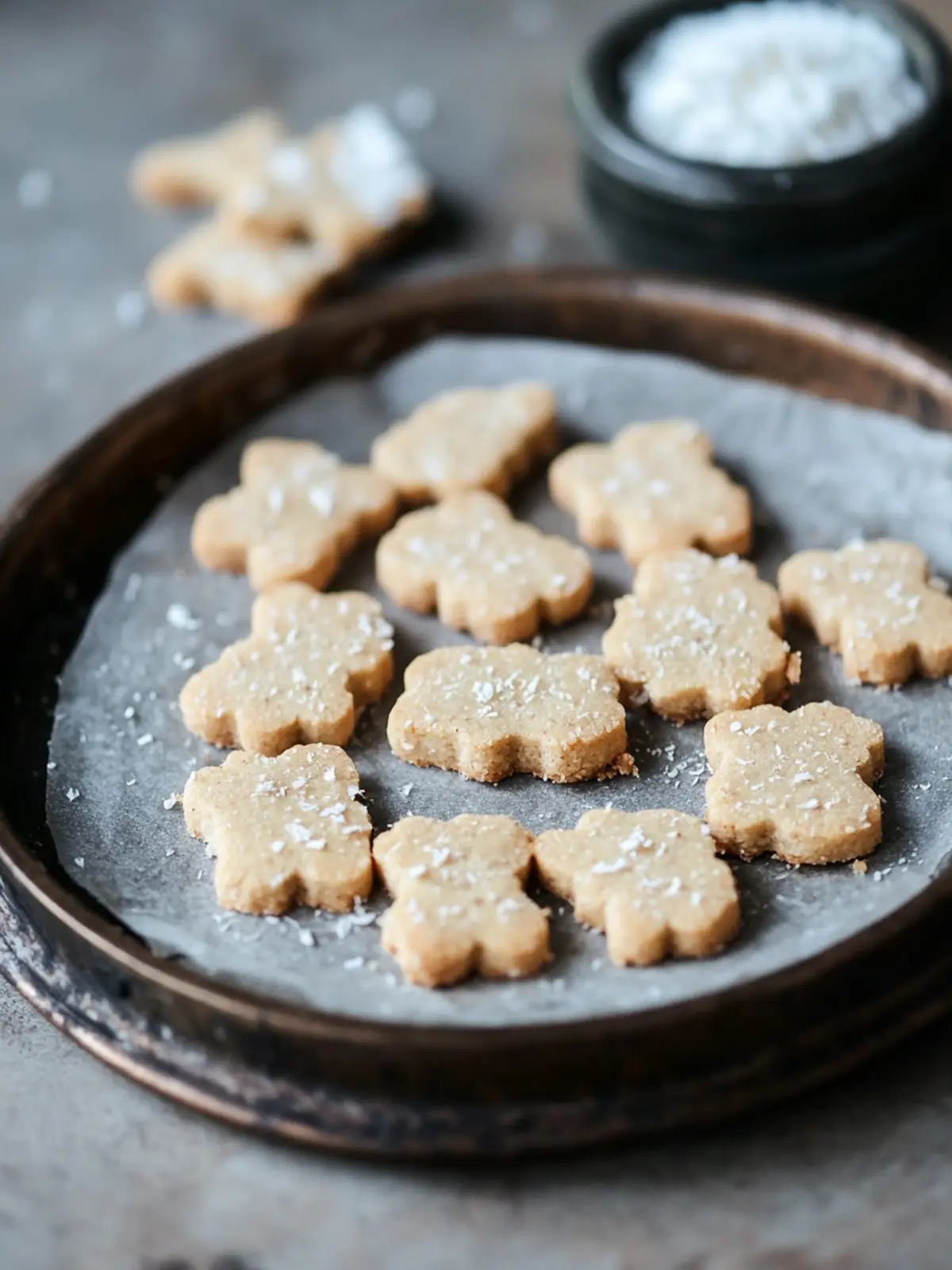 Toasted Coconut Shortbread Cookies That Make Vegan Dreams Come True 5 Toasted Coconut Shortbread Cookies (Vegan + GF)