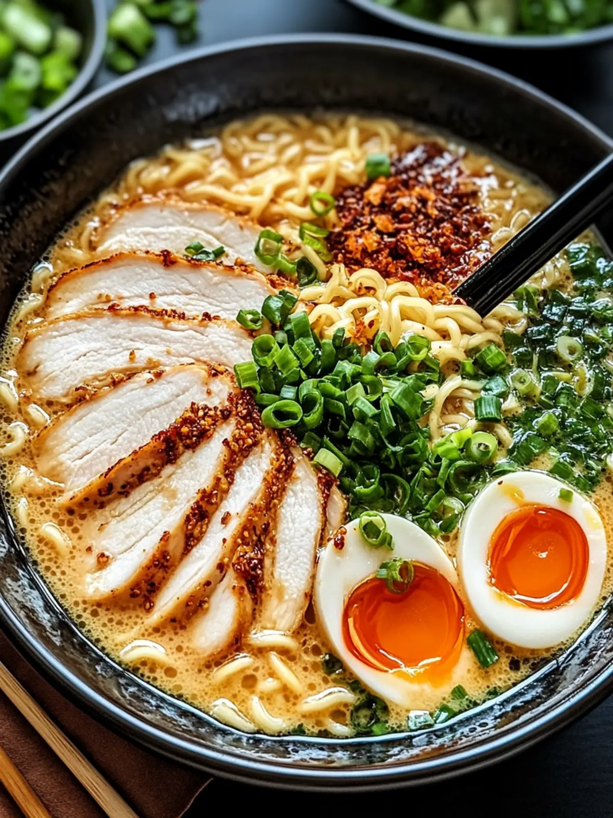 Creamy Garlic Chicken Ramen: The Ultimate Comfort Food Recipe 2 Creamy Garlic Chicken Ramen: An Incredible Ultimate Recipe