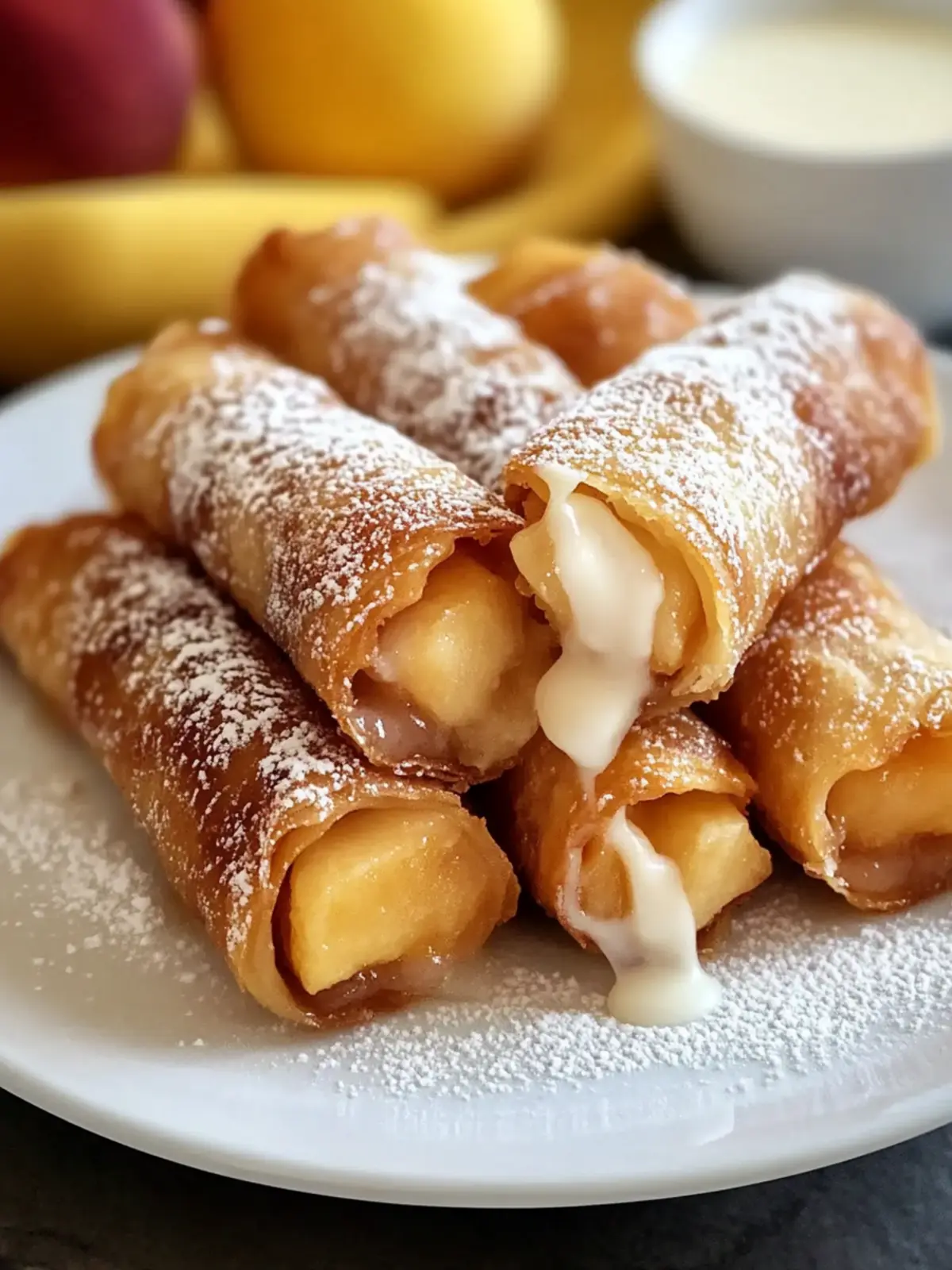 Peach Cobbler Egg Rolls Recipe: Crisp, Sweet Summer Bliss 3 Peach Cobbler Egg Rolls Recipe