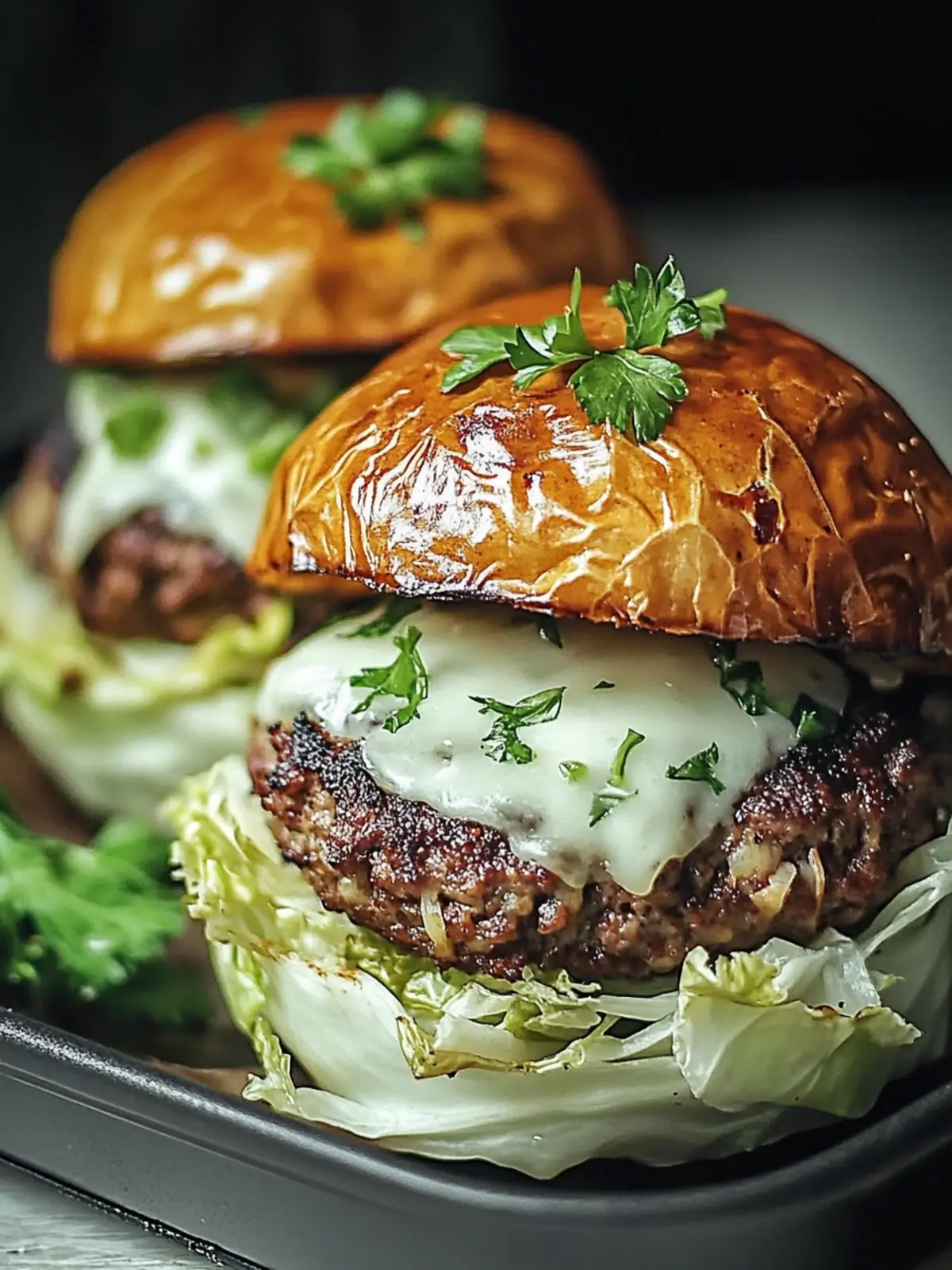 Oven-Baked Cabbage Burgers: A Healthy Flavor Adventure 4 Oven-Baked Cabbage Burgers: A Healthy Twist on Classic Flavor