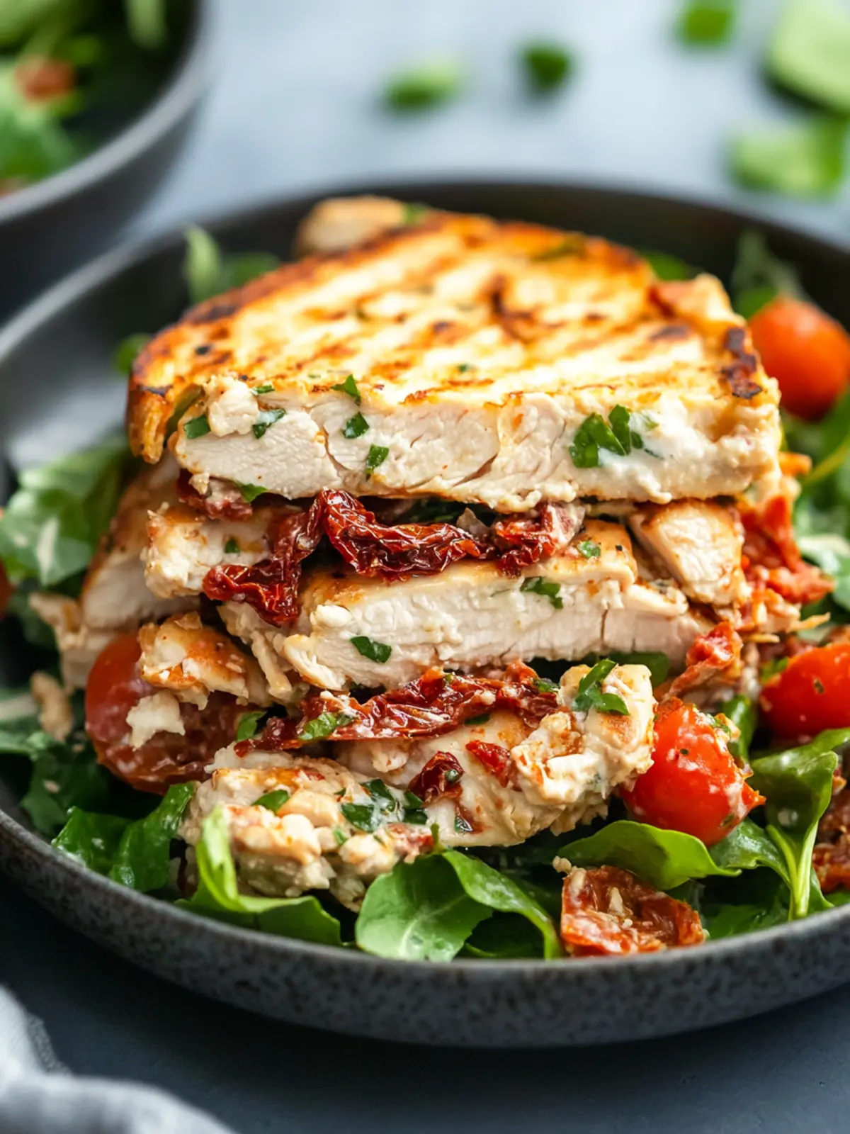 Delicious Sun-Dried Tomato Chicken Salad for Quick Lunches 2 Sun-Dried Tomato Chicken Salad