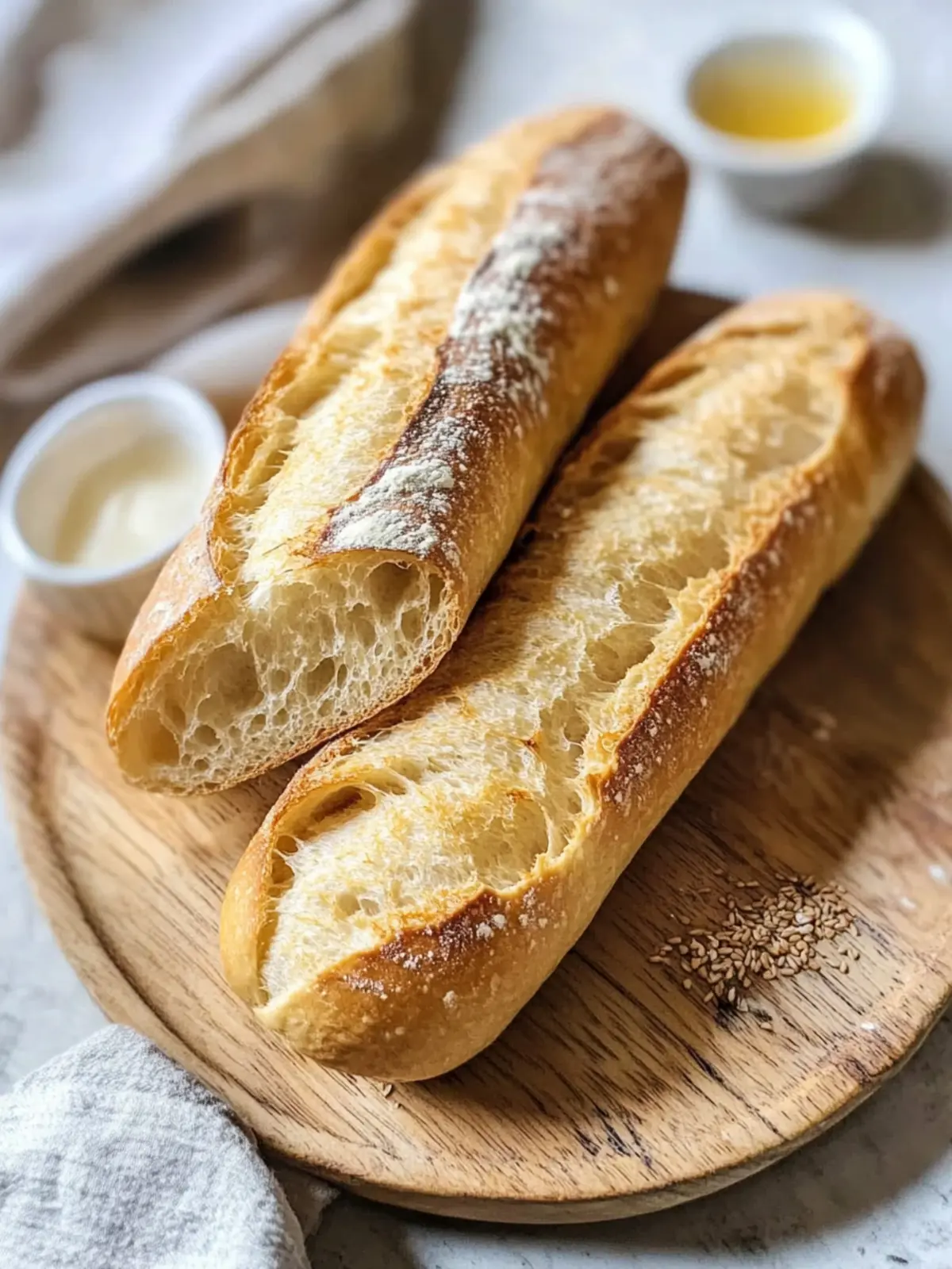 The Best Keto Almond Flour Baguette - Easy, Crusty Perfection 2 The Best Keto Almond Flour Baguette (Easy & Crusty)