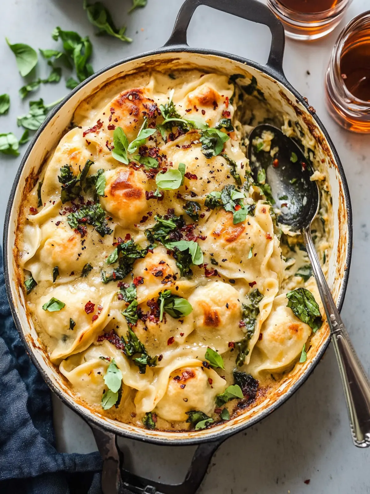 One Pan Dumpling Bake: Creamy Coconut Curry Delight 3 One Pan Dumpling Bake