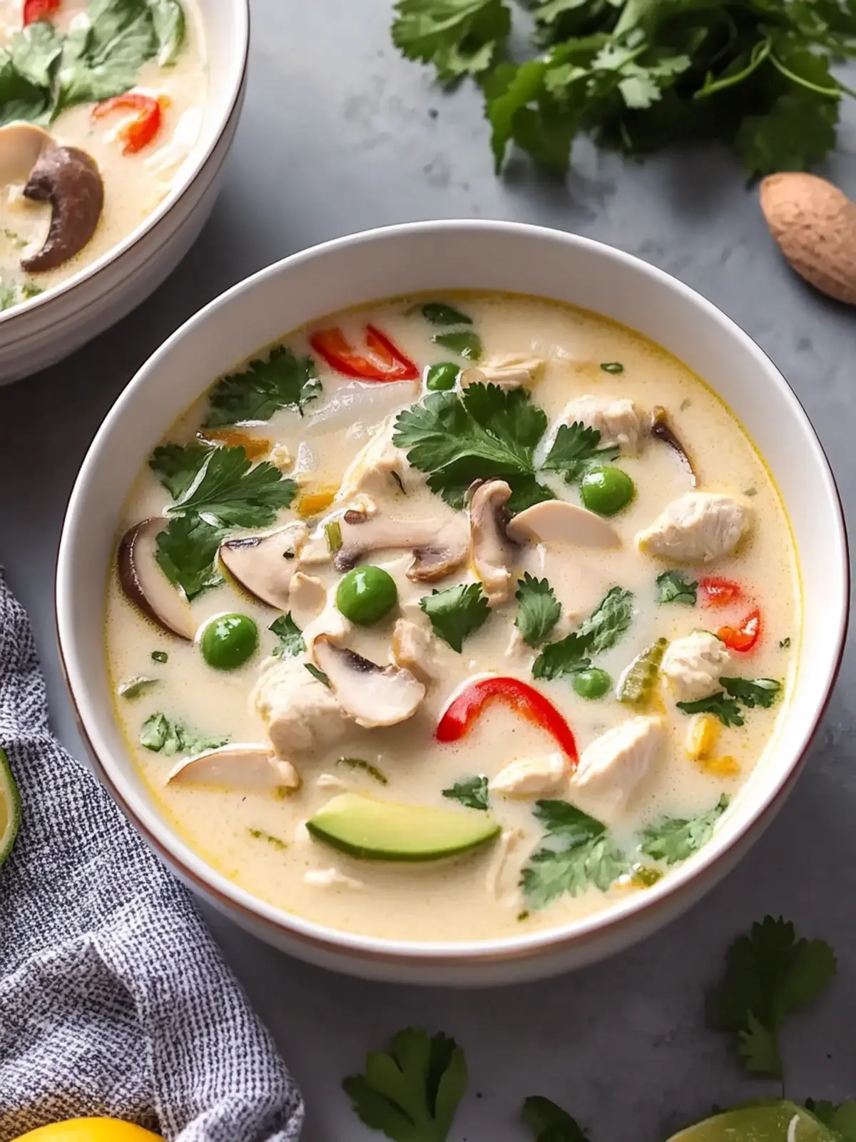 Creamy Coconut Chicken Soup Ready in 30 Minutes 5 Coconut Chicken Soup