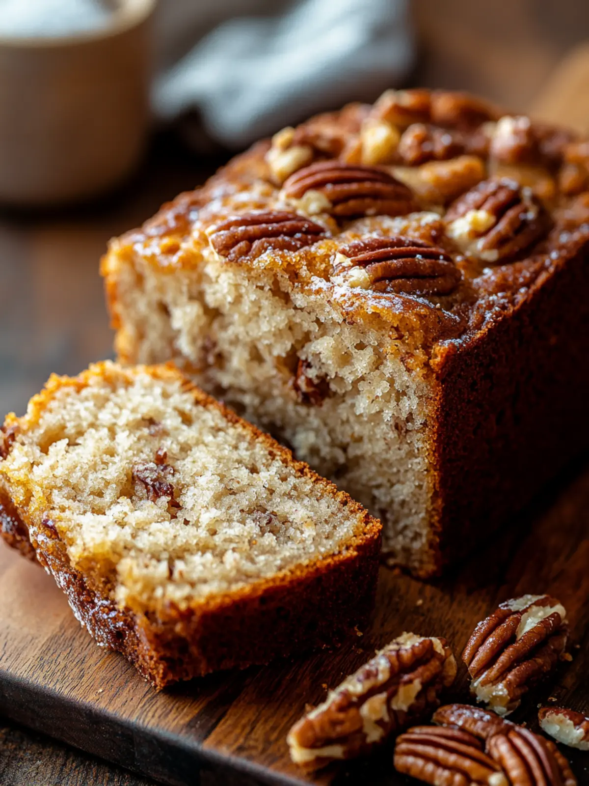 Sweet Alabama Pecanbread: Southern Comfort in Every Bite 5 weet Alabama Pecanbread