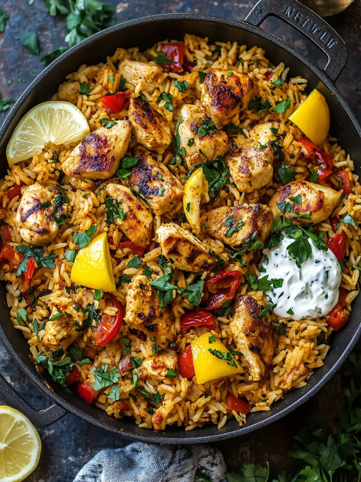 One Pot Chicken Shawarma Rice: Easy Bold Middle Eastern Delight 2 One Pot Chicken Shawarma Rice: Bold Middle Eastern Flavors in a Simple Dinner