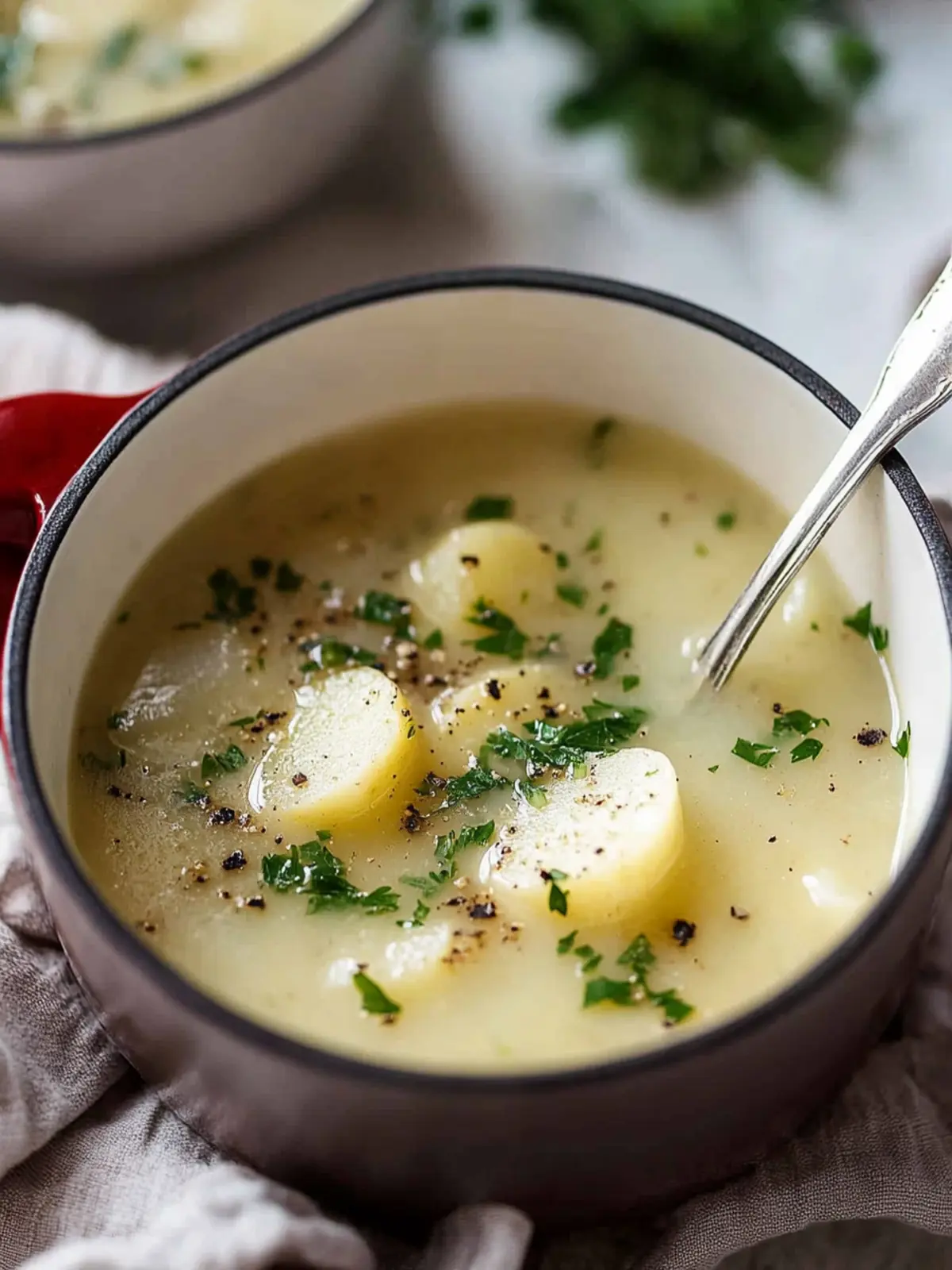 Revive Your Day with Soothing Hangover Cure Garlic Potato Soup 5 Soothing Hangover Cure Garlic Potato Soup