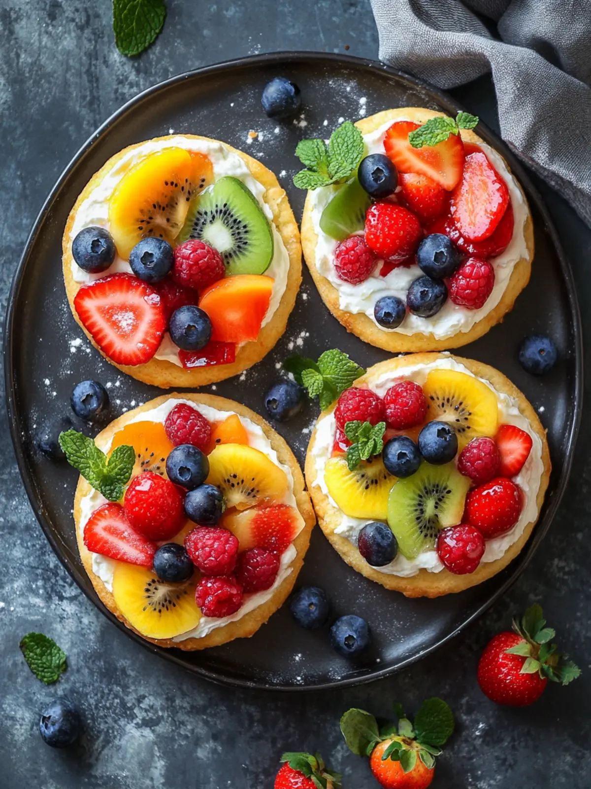 Easter Egg Fruit Pizzas: A Fun Spring Treat for the Family 4 Easter Egg Fruit Pizzas