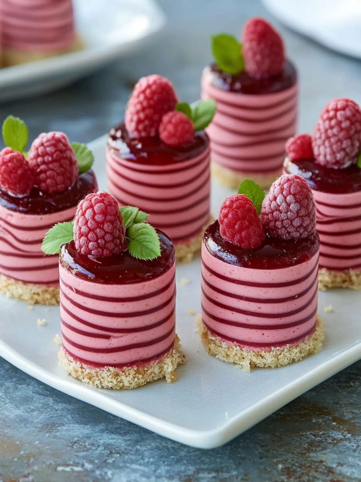 Recipe: Mini Raspberry Mousse Cakes for a Scrumptious Treat 5 Recipe: Mini Raspberry Mousse Cakes