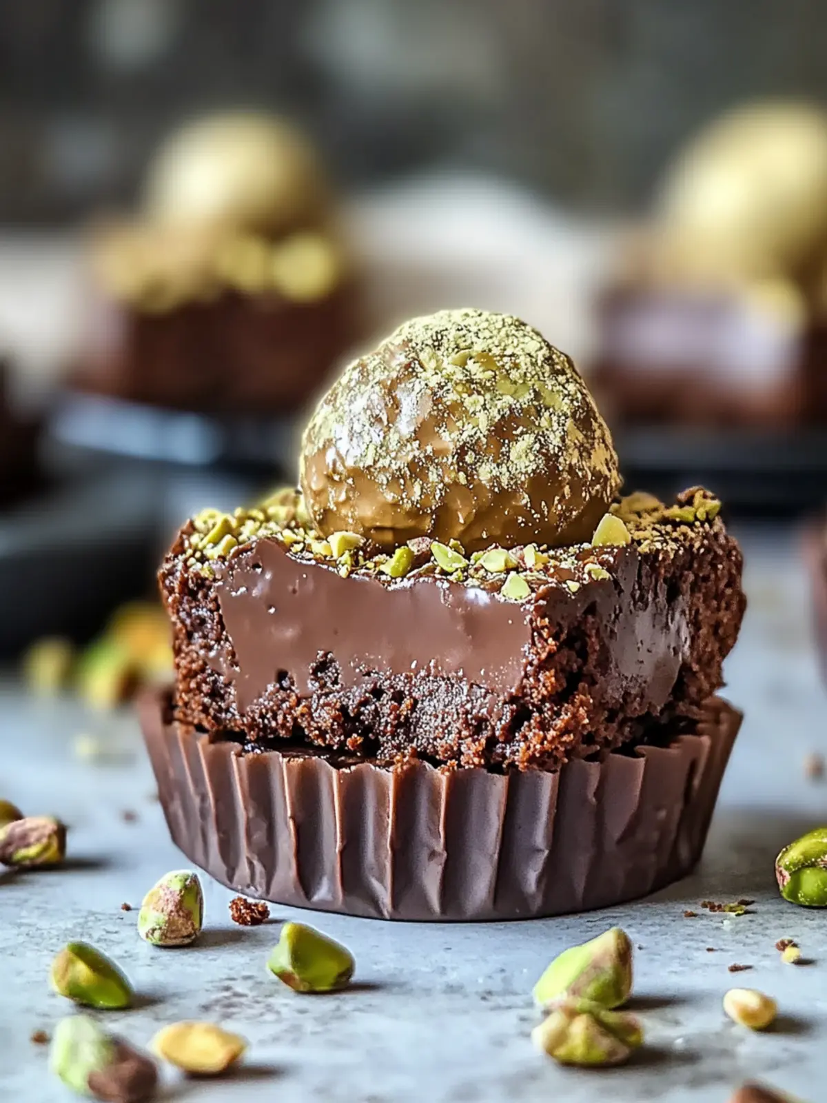 Pistachio Ferrero Rocher Brownies Recipe You’ll Crave Forever 2 Pistachio Ferrero Rocher Brownies Recipe You’ll Crave Forever