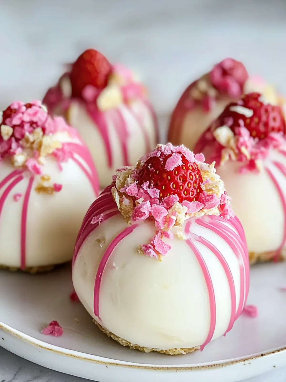 Strawberry Shortcake Easter Egg Bombs: Easy No-Bake Spring Joy 2 Strawberry Shortcake Easter Egg Bombs: Irresistibly Creamy No-Bake Treats for Spring in 50 Minutes