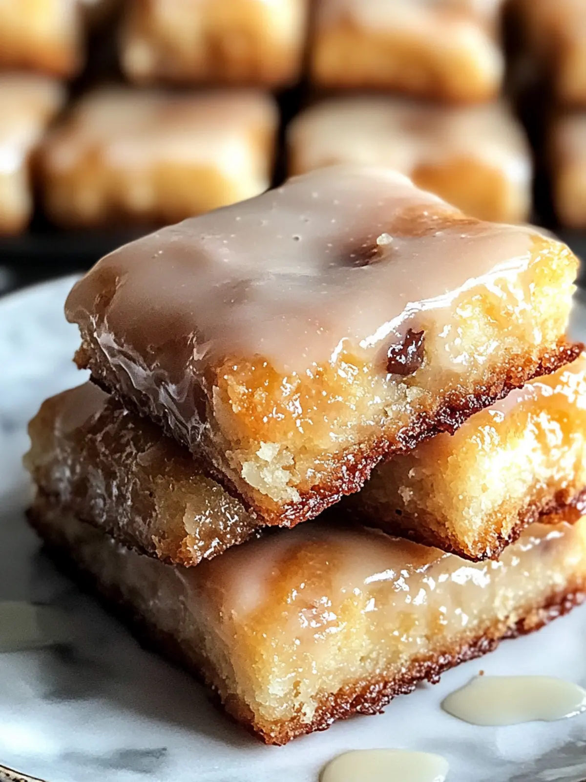 Delicious Old-Fashioned Buttermilk Donut Bars with Glaze 4 Old-Fashioned Buttermilk Donut Bars with Brown Butter Maple Vanilla Bean Glaze