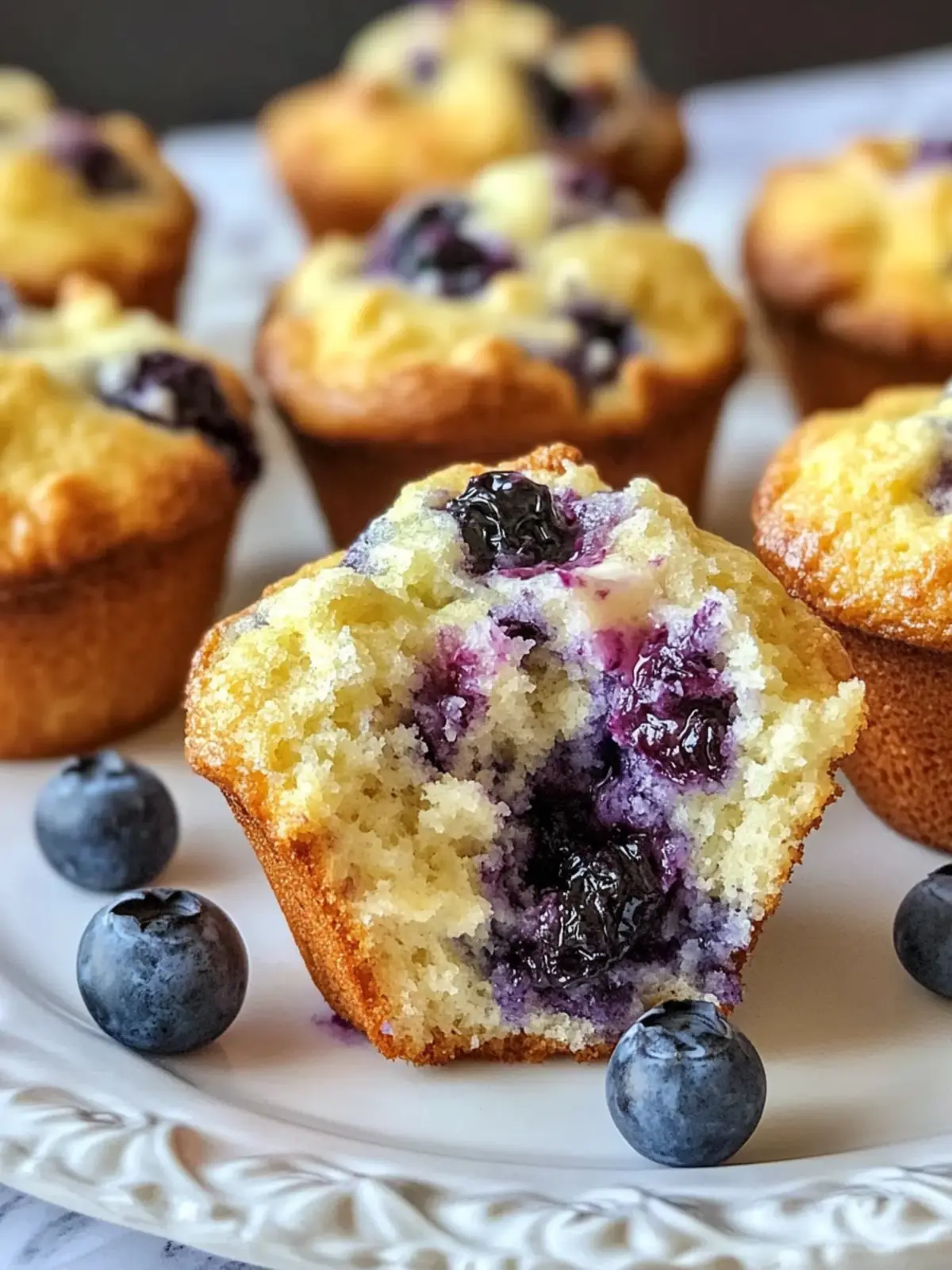 Blueberry Cream Cheese Muffins Recipe for a Dreamy Breakfast 3 Blueberry Cream Cheese Muffins recipe