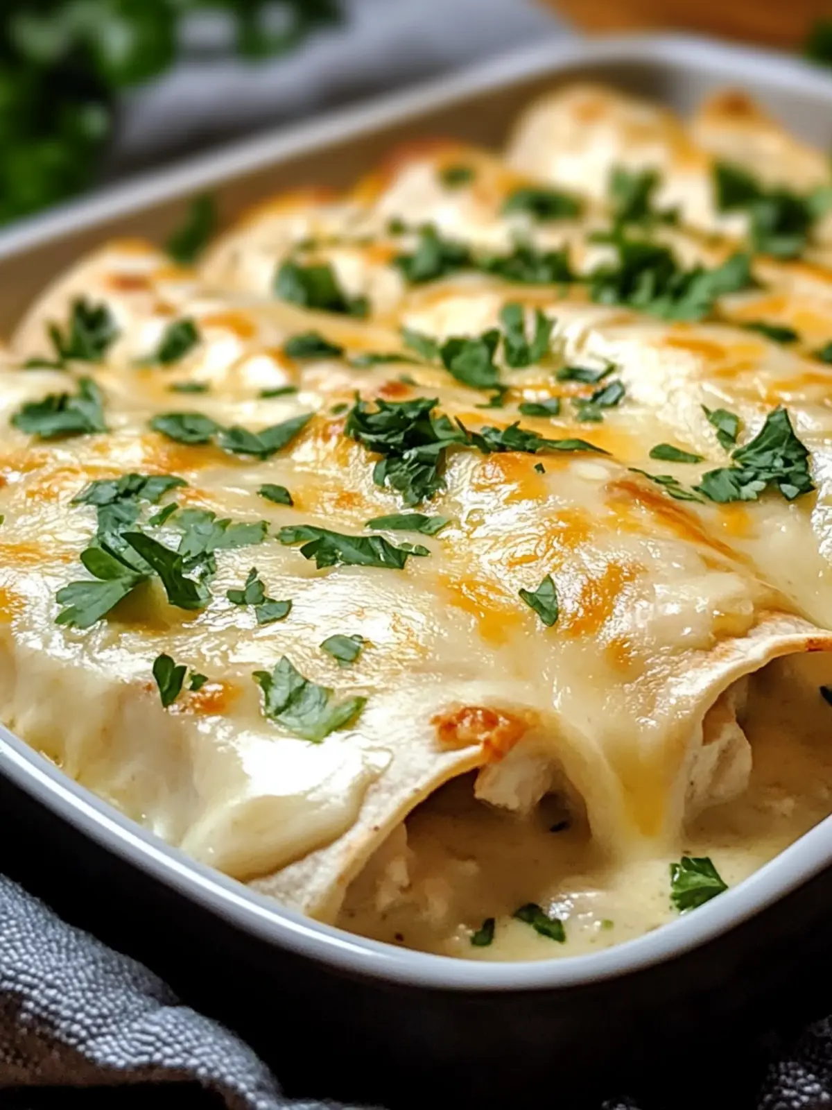 Creamy White Chicken Enchiladas Recipe for Ultimate Comfort 4 Creamy White Chicken Enchiladas Recipe