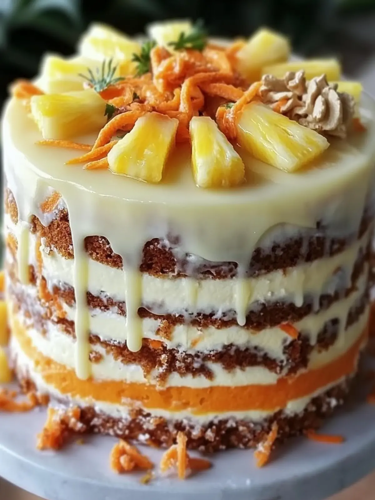 Moist Hawaiian Carrot Pineapple Cake for a Tropical Escape 5 Hawaiian Carrot Pineapple Cake