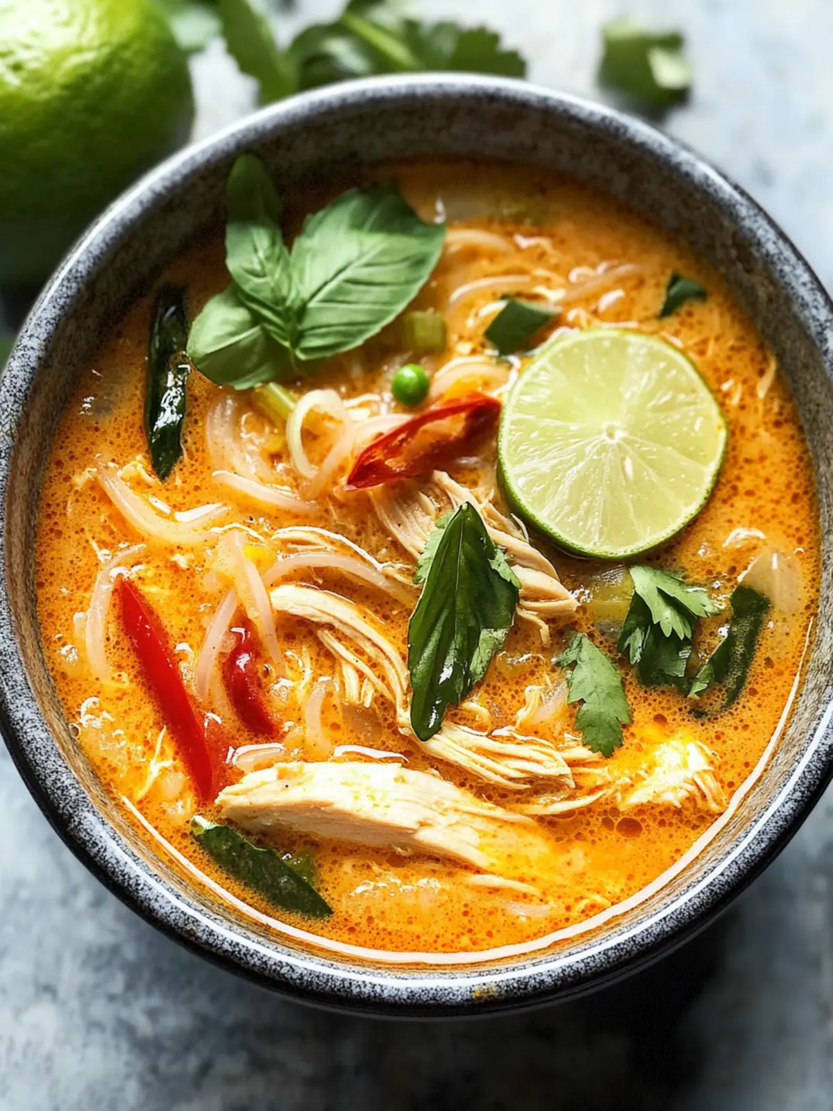 Deliciously Easy Thai Chicken Curry Soup for Quick Comfort 3 Easy Thai Chicken Curry Soup