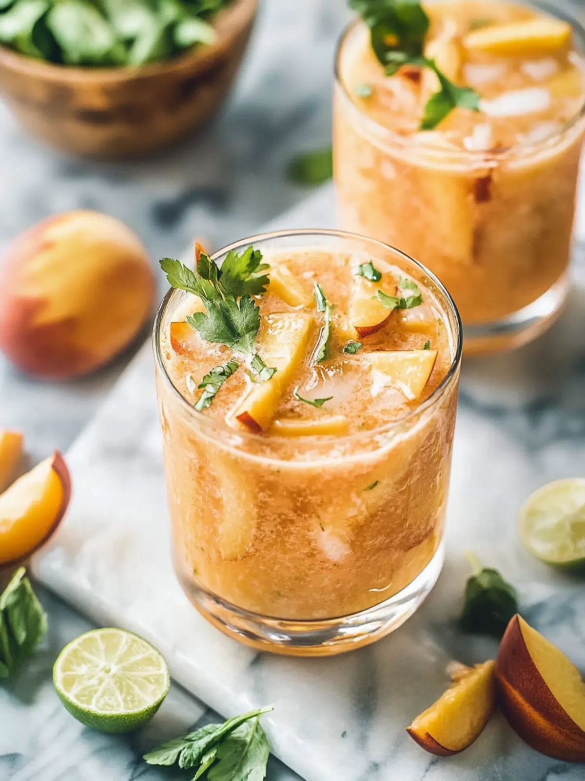 Ginger Peach Sparkler Mocktail for a Refreshing Summer Bash 2 Ginger Peach Sparkler Mocktail