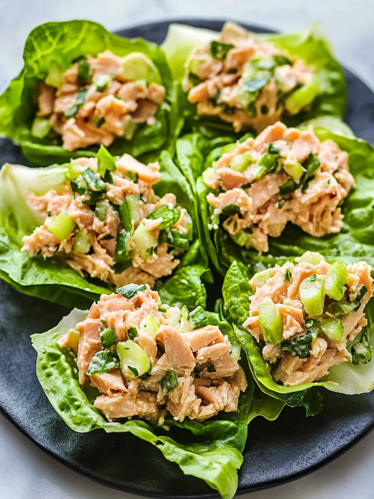 Tuna Salad Lettuce Wraps: A Fresh No-Cook Delight 2 Tuna Salad Lettuce Wraps