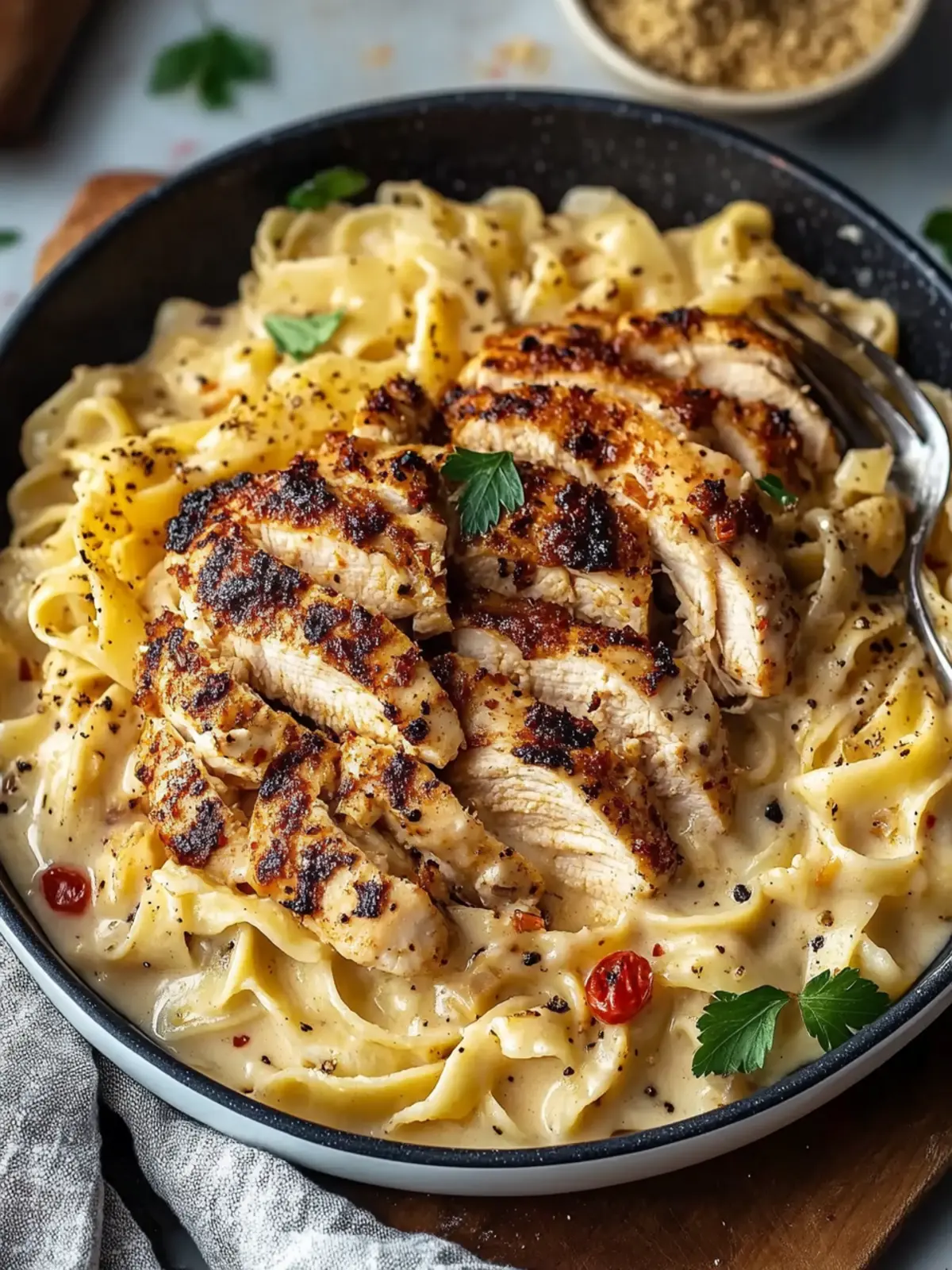 Rich Blackened Chicken Cajun Alfredo: Your Next Family Favorite 3 Rich Blackened Chicken Cajun Alfredo