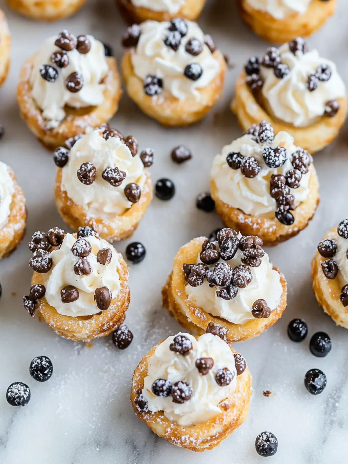 Delicious Mini Cannoli Bites: A Quick & Easy Dessert Delight 4 Mini Cannoli Bites
